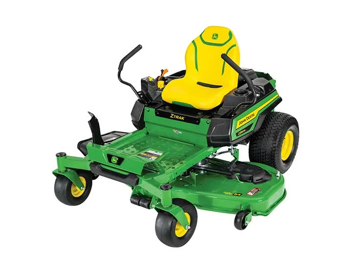 John Deere Ztrak 300 Series Zero Turn Rider Z330M 54 Front View Right product image