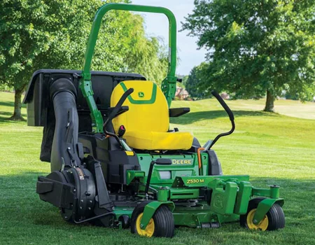 John Deere Ztrak 500 Series Tractors Mulch Control And Bagging Ready feature image