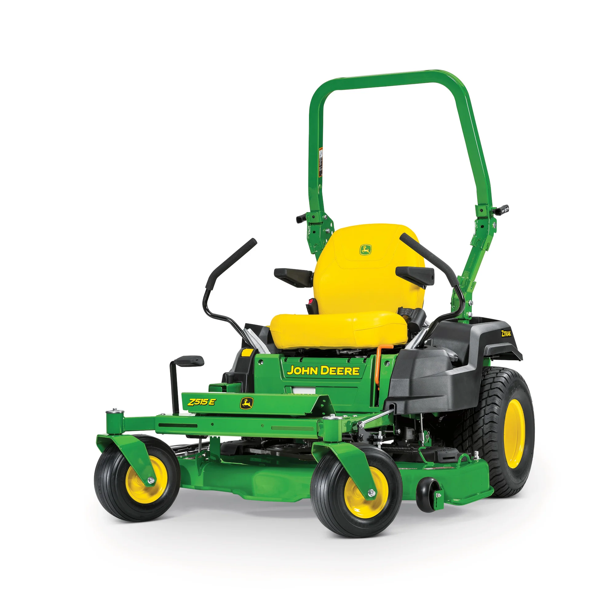 John Deere ZTrak 500 Series Zero Turn Rider Z515E-48 John Deere Ztrak 500 Series Zero Turn Rider Z515E 48 Front View Right product image