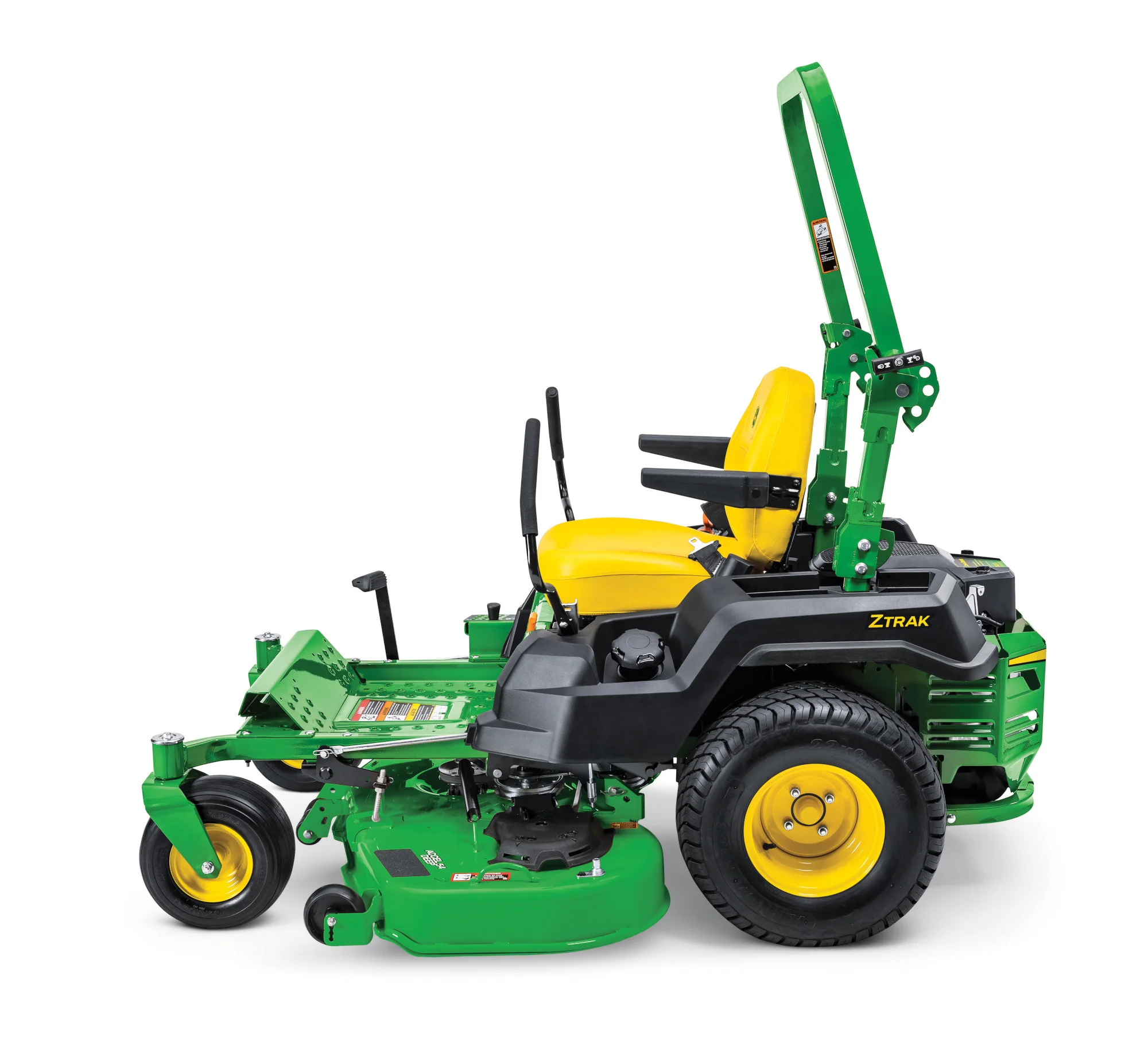 John Deere ZTrak 500 Series Zero Turn Rider Z515E-54 John Deere Ztrak 500 Series Zero Turn Rider Z515E 54 Side View product image