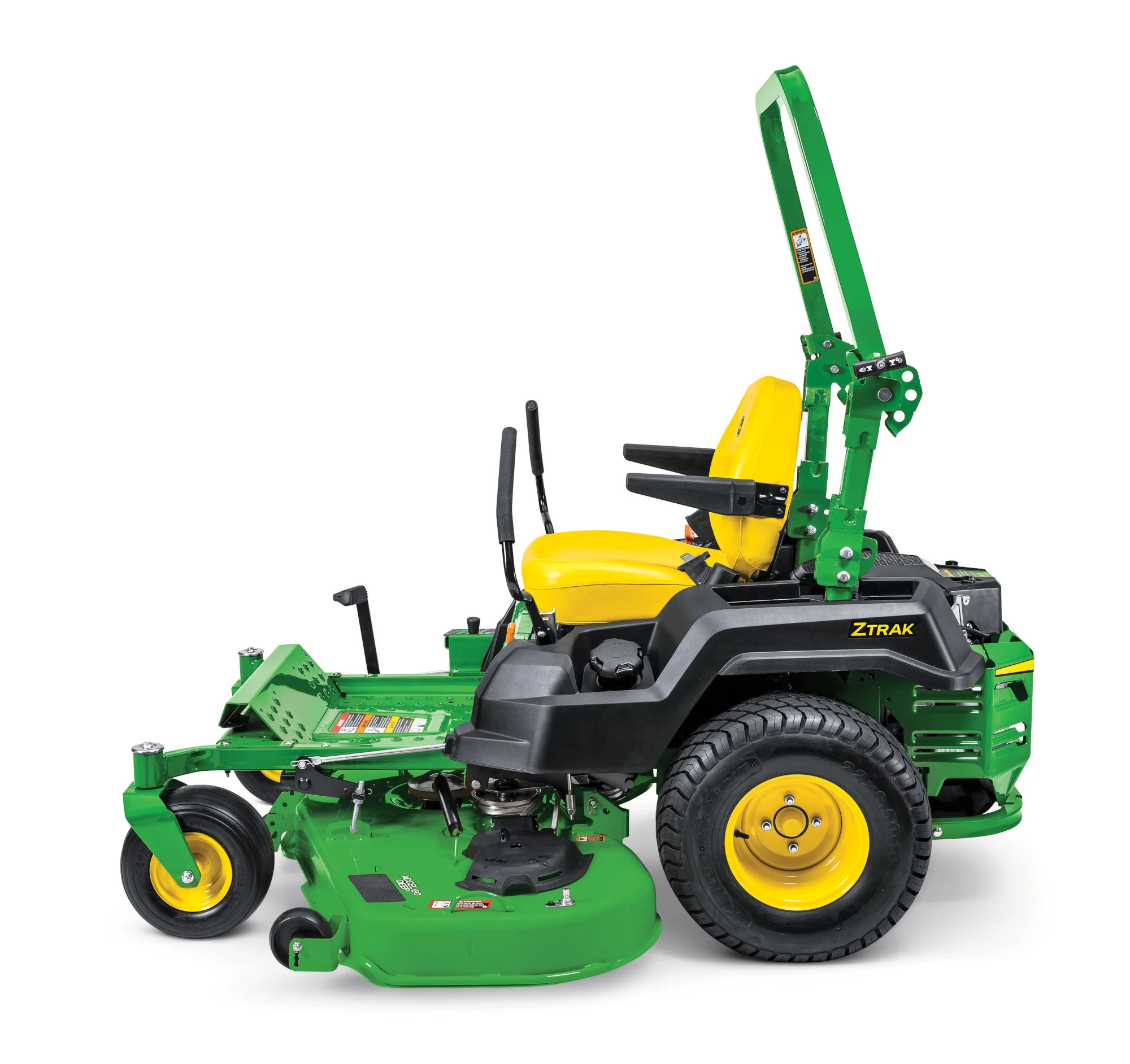 John Deere Ztrak 500 Series Zero Turn Rider Z515E 60 Side View product image