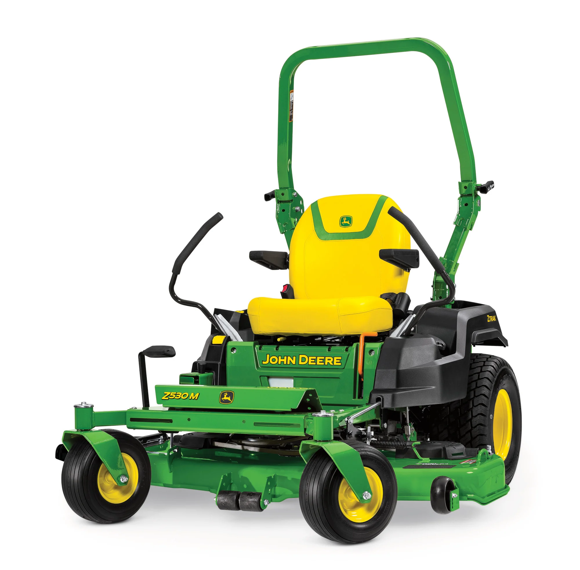 John Deere ZTrak 500 Series Zero Turn Rider Z530M-60 John Deere Ztrak 500 Series Zero Turn Rider Z530M 60 Front View Right product image