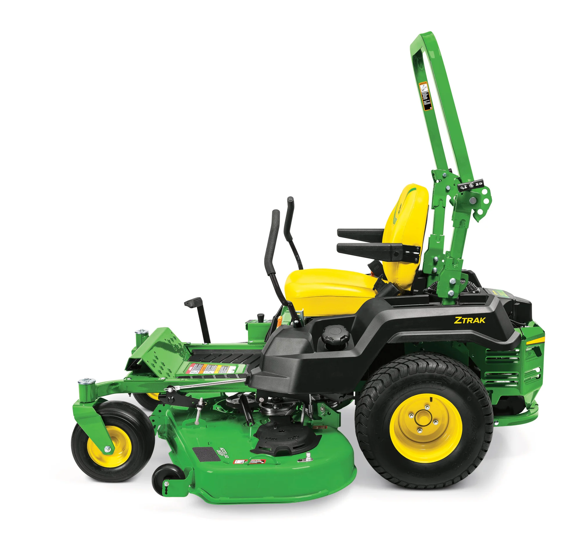 John Deere Ztrak 500 Series Zero Turn Rider Z530M Side View product image