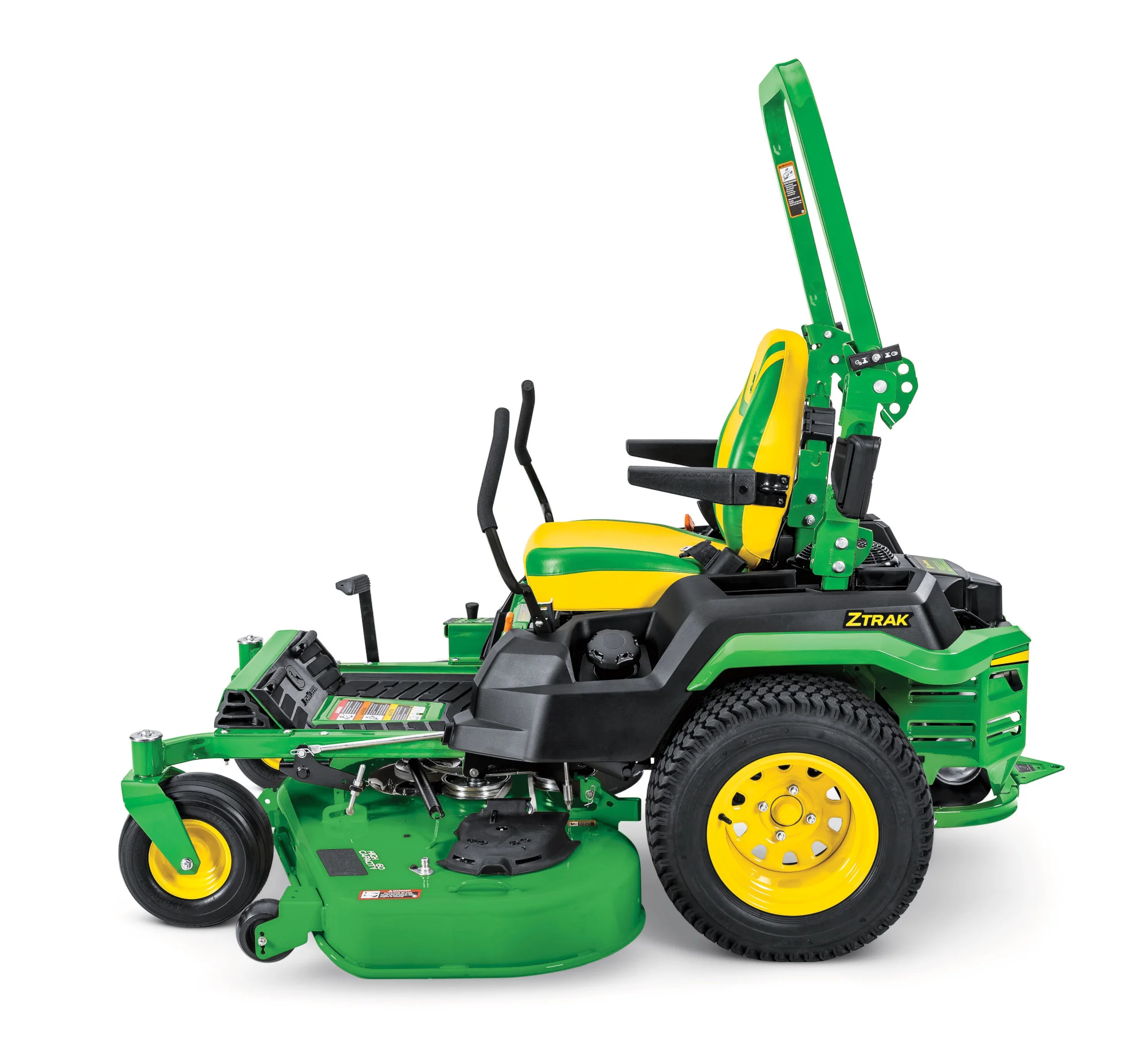 John Deere ZTrak 500 Series Zero Turn Rider Z530R-54 John Deere Ztrak 500 Series Zero Turn Rider Z530R Side View product image