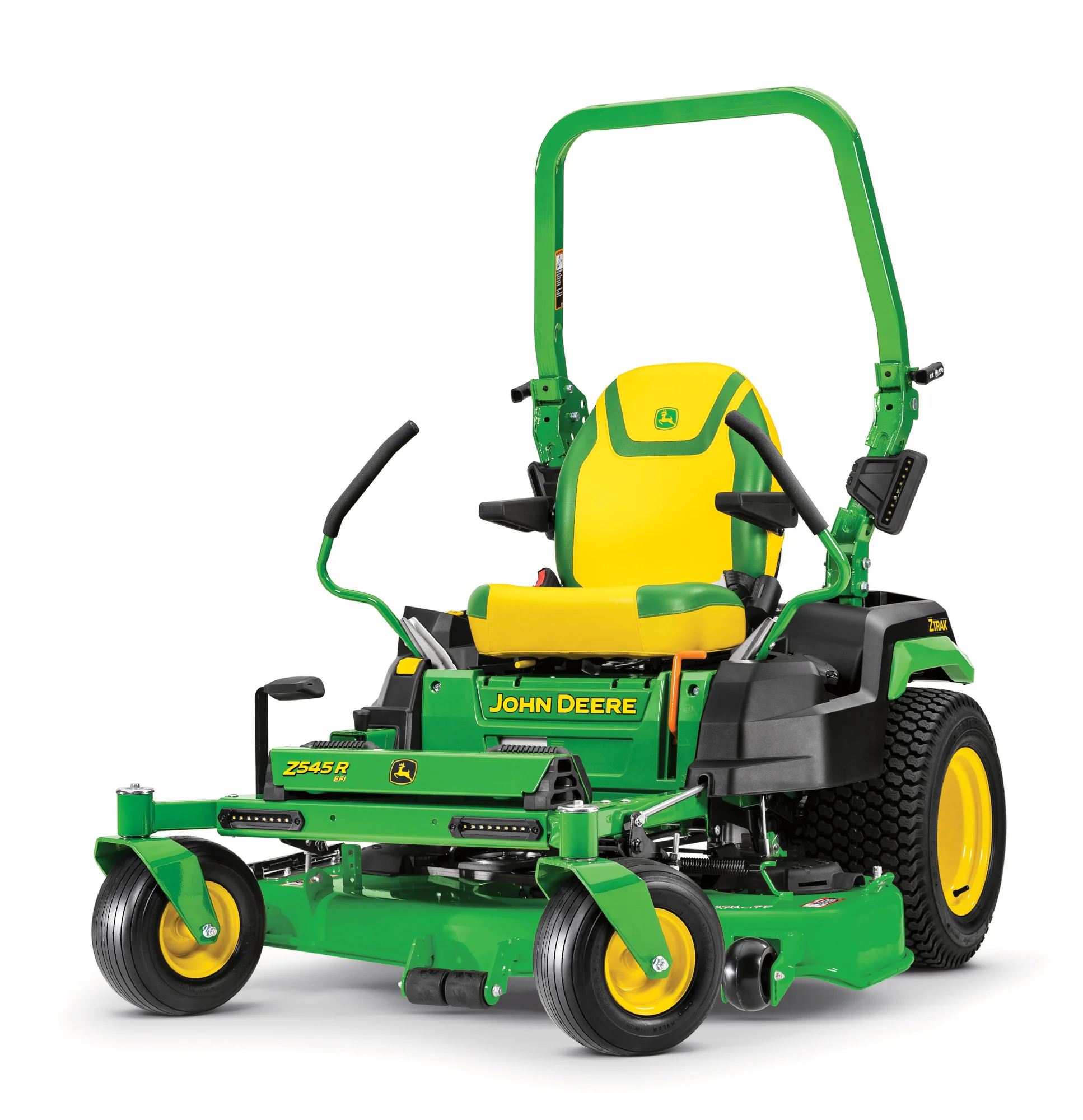 John Deere ZTrak 500 Series Zero Turn Rider Z545R-48 John Deere Ztrak 500 Series Zero Turn Rider Z545R 48 Front View Right product image