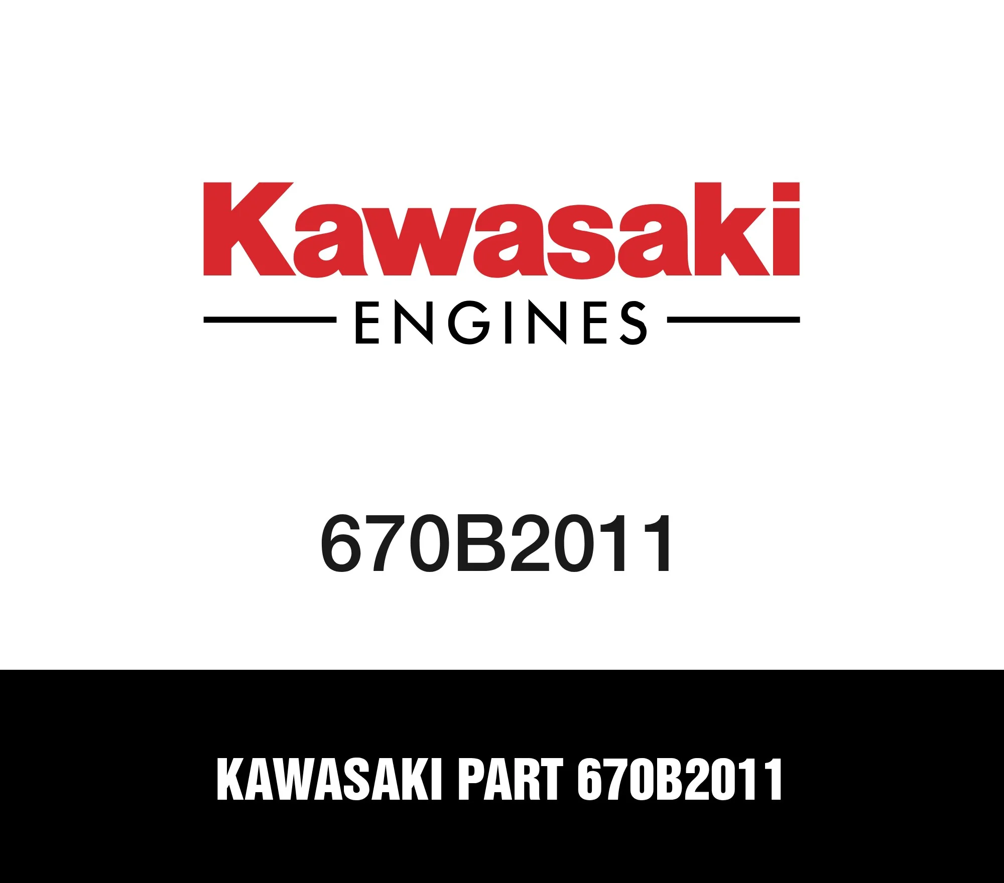 Kawasaki Part 670B2011