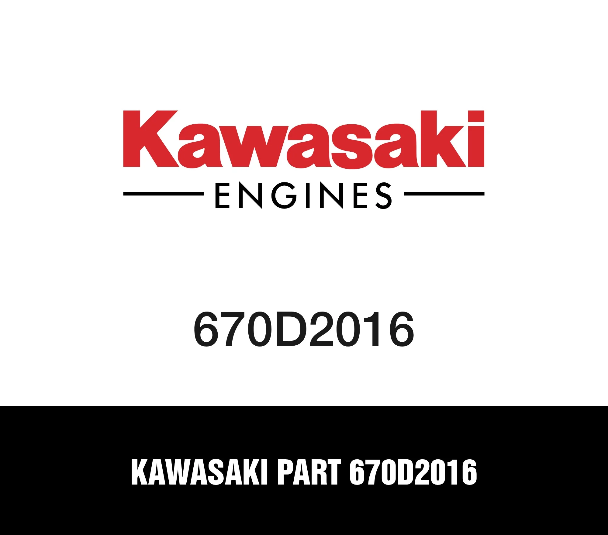 Kawasaki Part 670D2016