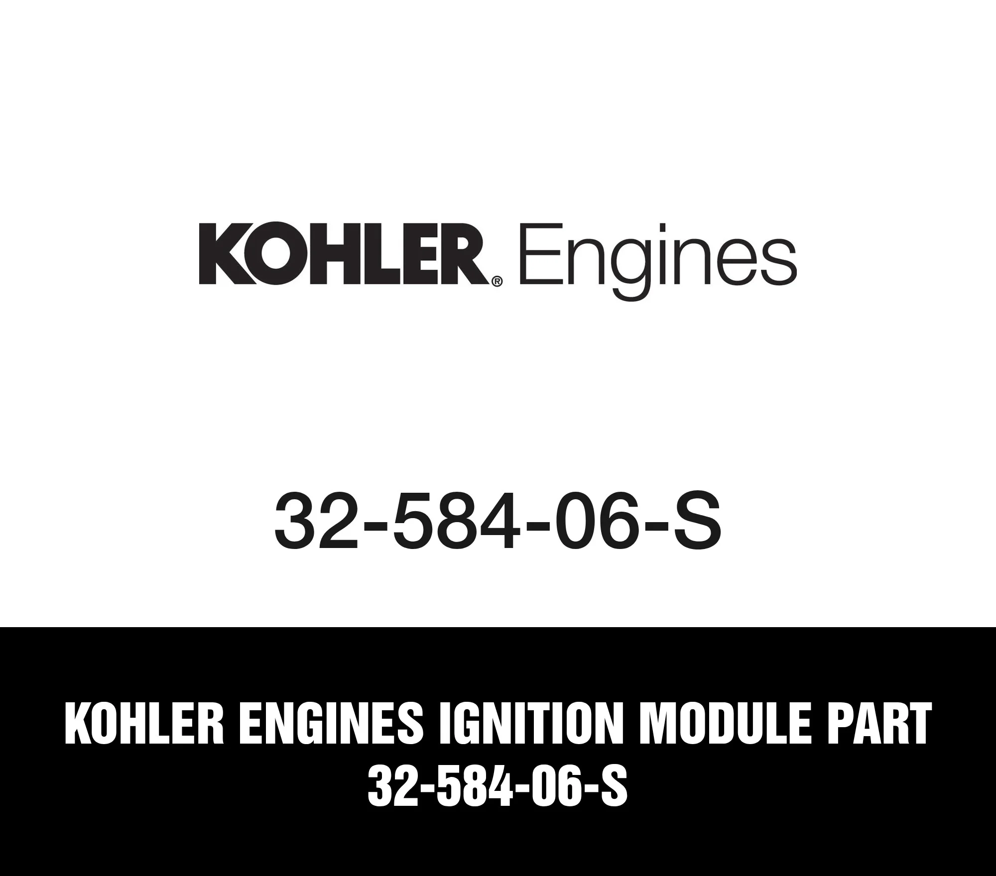 Kohler Engines Ignition Module Part 32-584-06-S