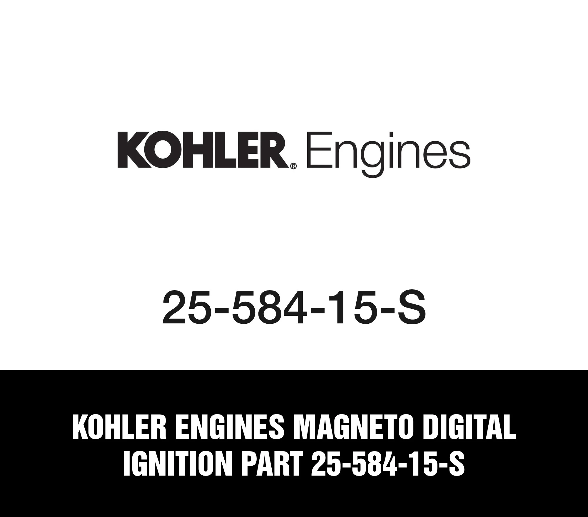 Kohler Engines Magneto Digital Ignition Part 25-584-15-S