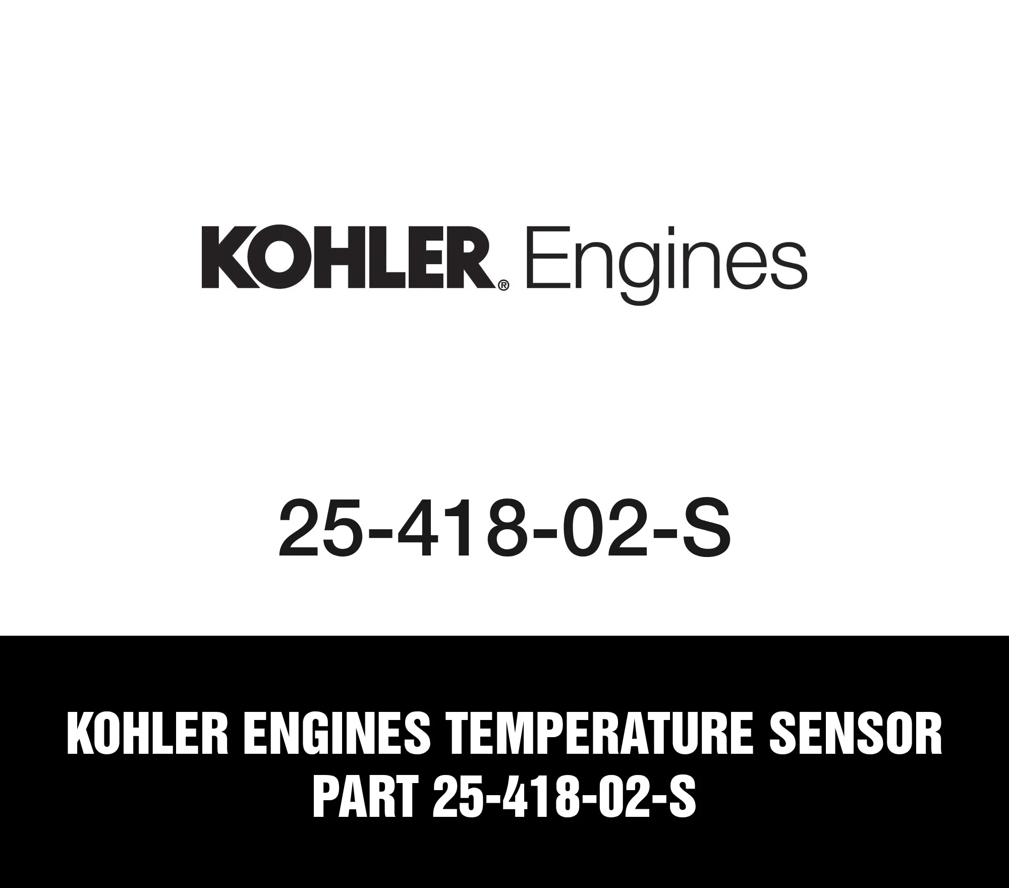 Kohler Engines Temperature Sensor Part 25-418-02-S