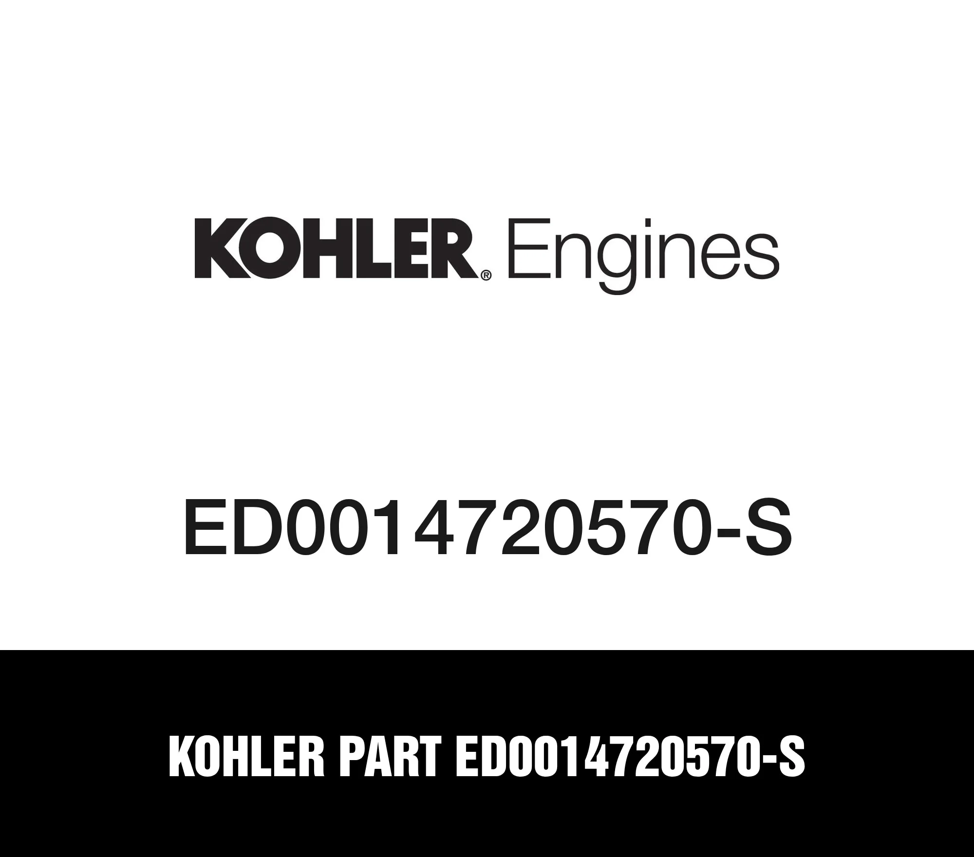 Kohler Part ED0014720570-S