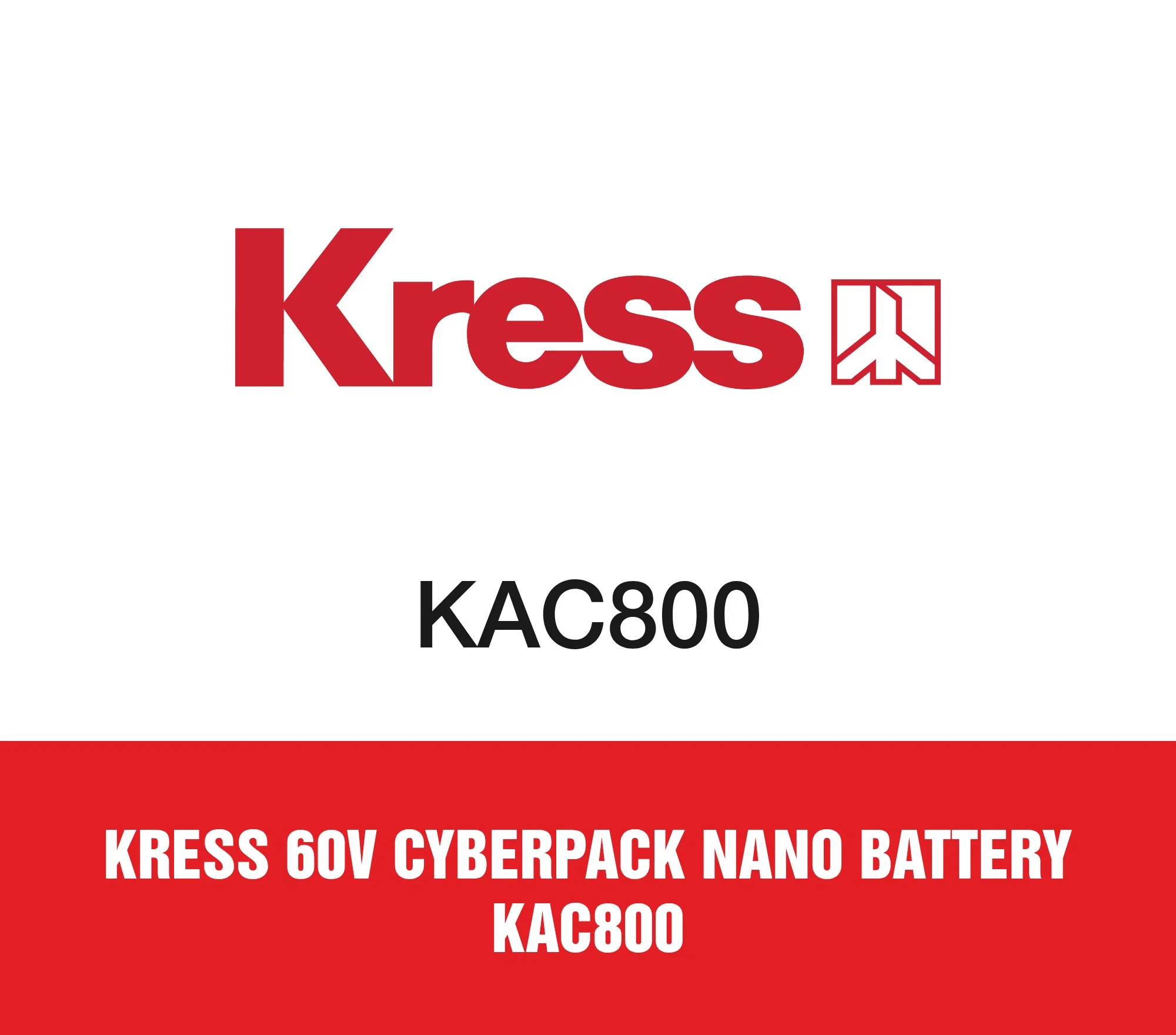Kress 60V CyberPack Nano Battery KAC800