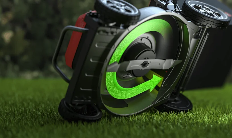 Versatile 3-in-1 Mowing Capability