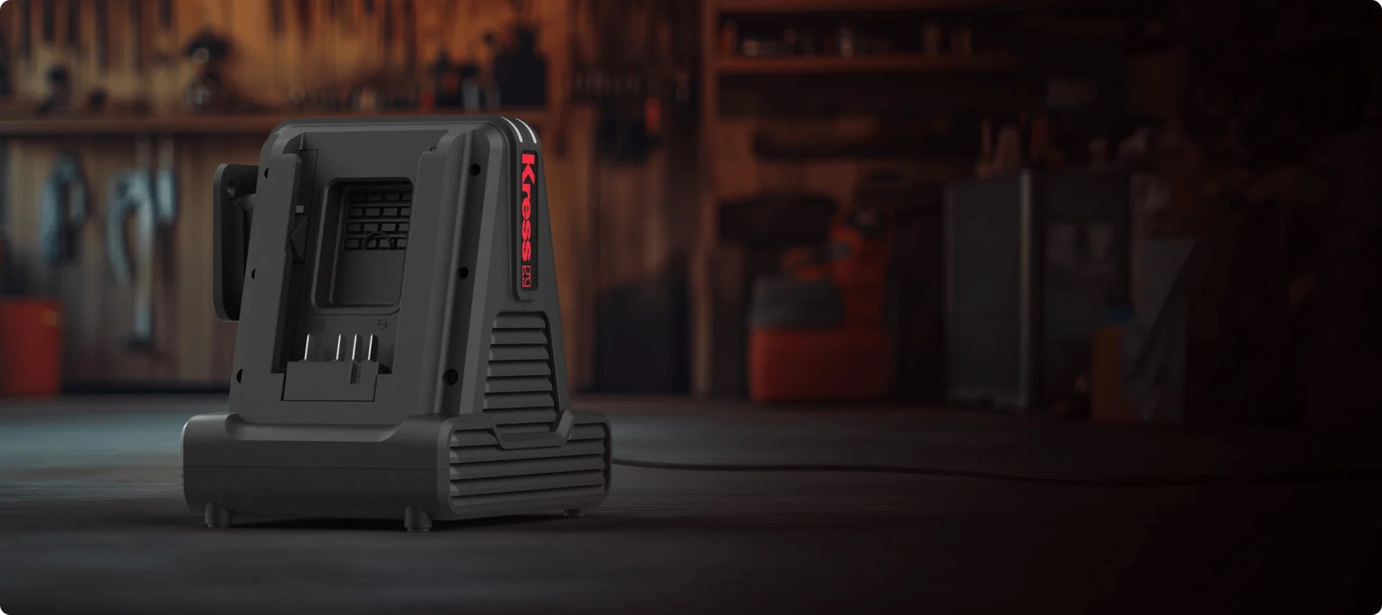 Kress Professional-Grade 60 V Dual-Port Charger KA3706