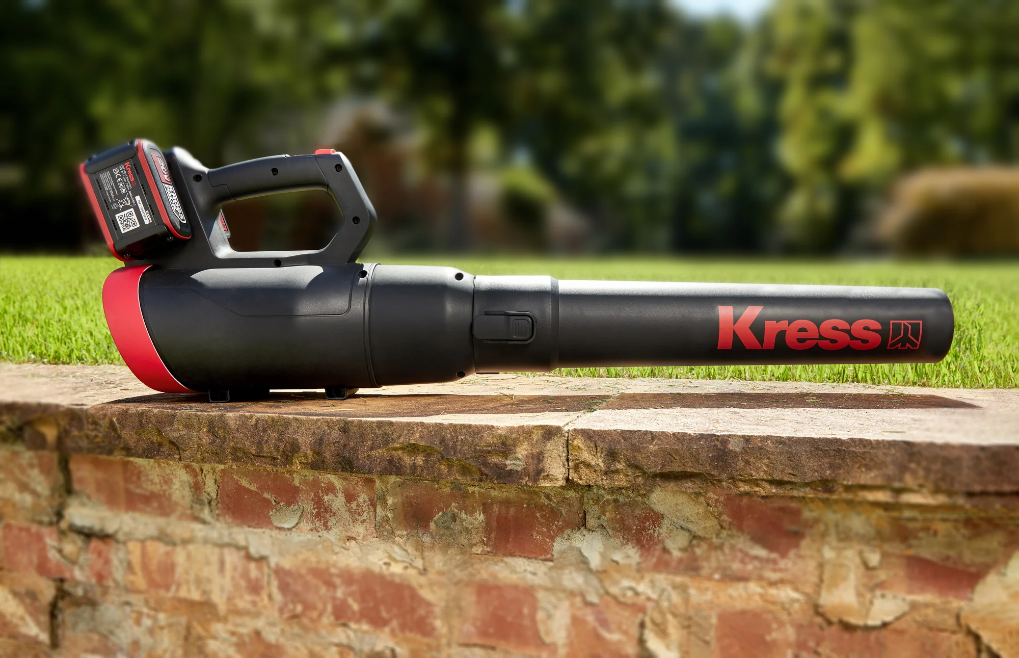 Kress Leaf Blower Side View