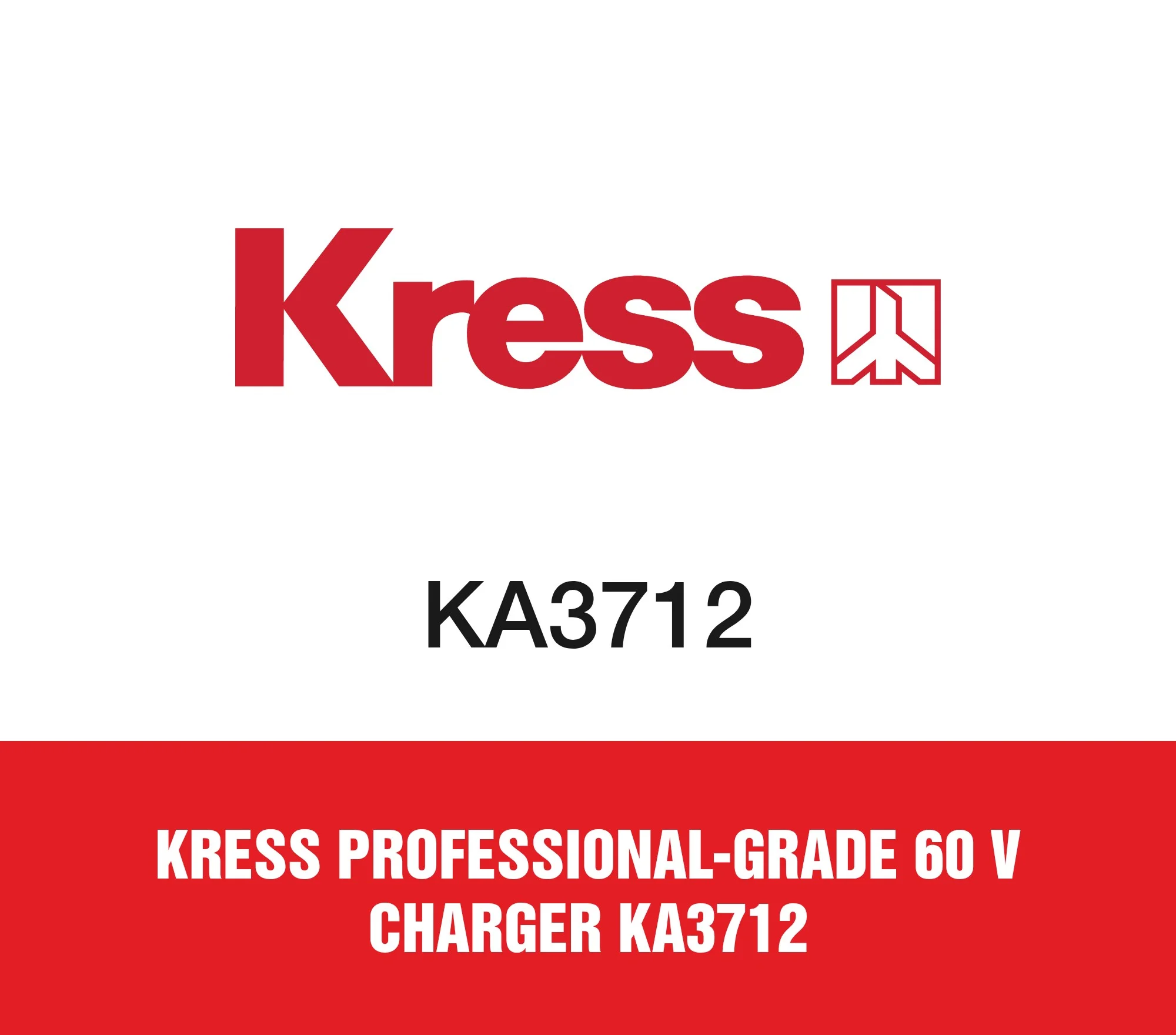 Kress Professional-Grade 60 V Charger KA3712