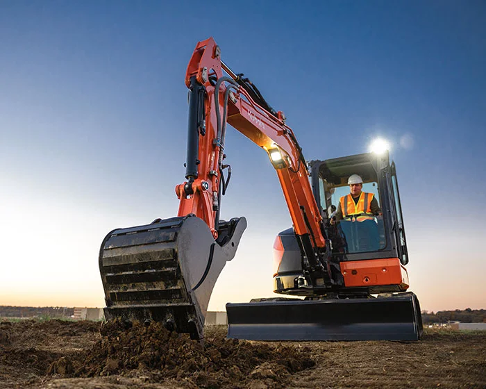 Kubota Compact Excavator U Series Kubota Compact Excavator U Series Wide Angle product image