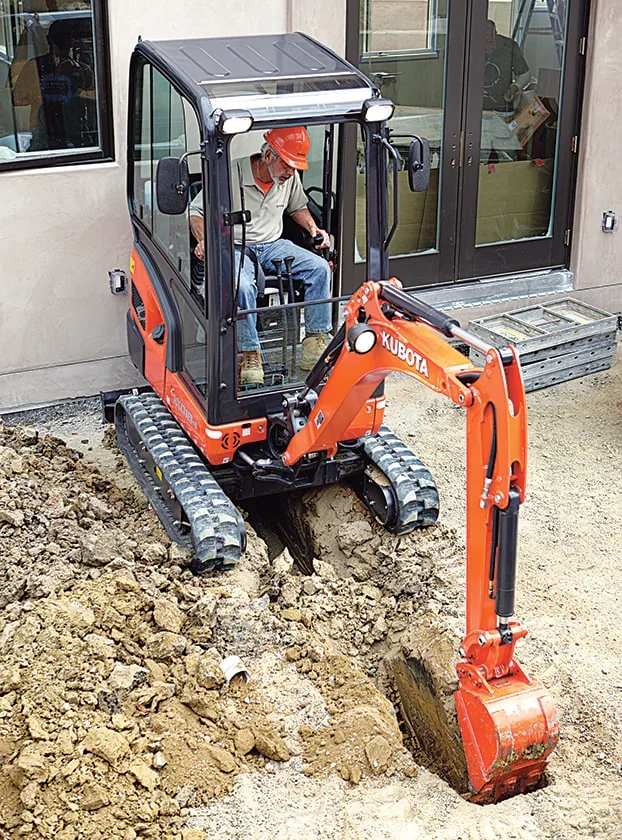 Kubota K Series Construction Equipment Advanced Hydraulic System Auxiliary Controls feature image