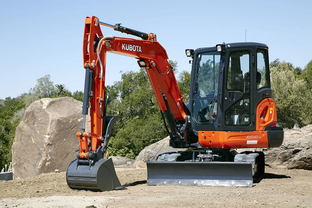 Kubota K Series Construction Equipment Angle Blade For Efficient Backfill feature image
