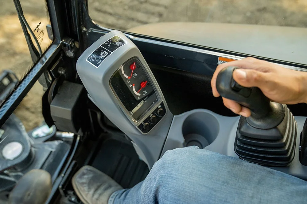 Kubota K Series Construction Equipment Spacious Ergonomic Operator Station feature image