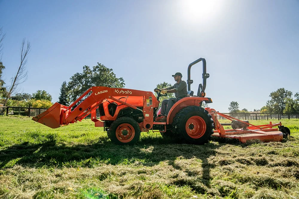 Kubota L Series Compact Utility Tractors Comfortable Operator Experience feature image