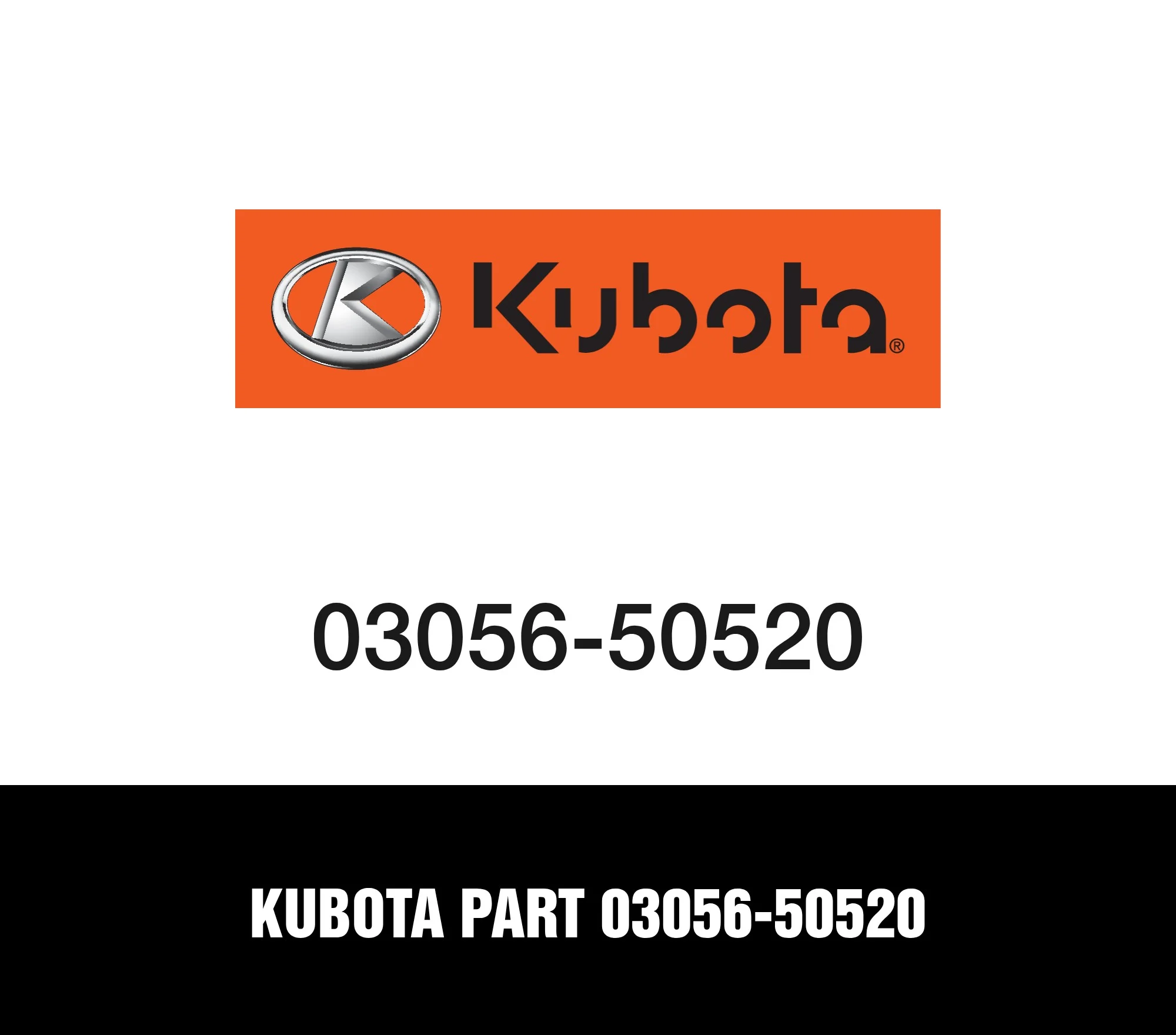 Kubota Part 03056-50520