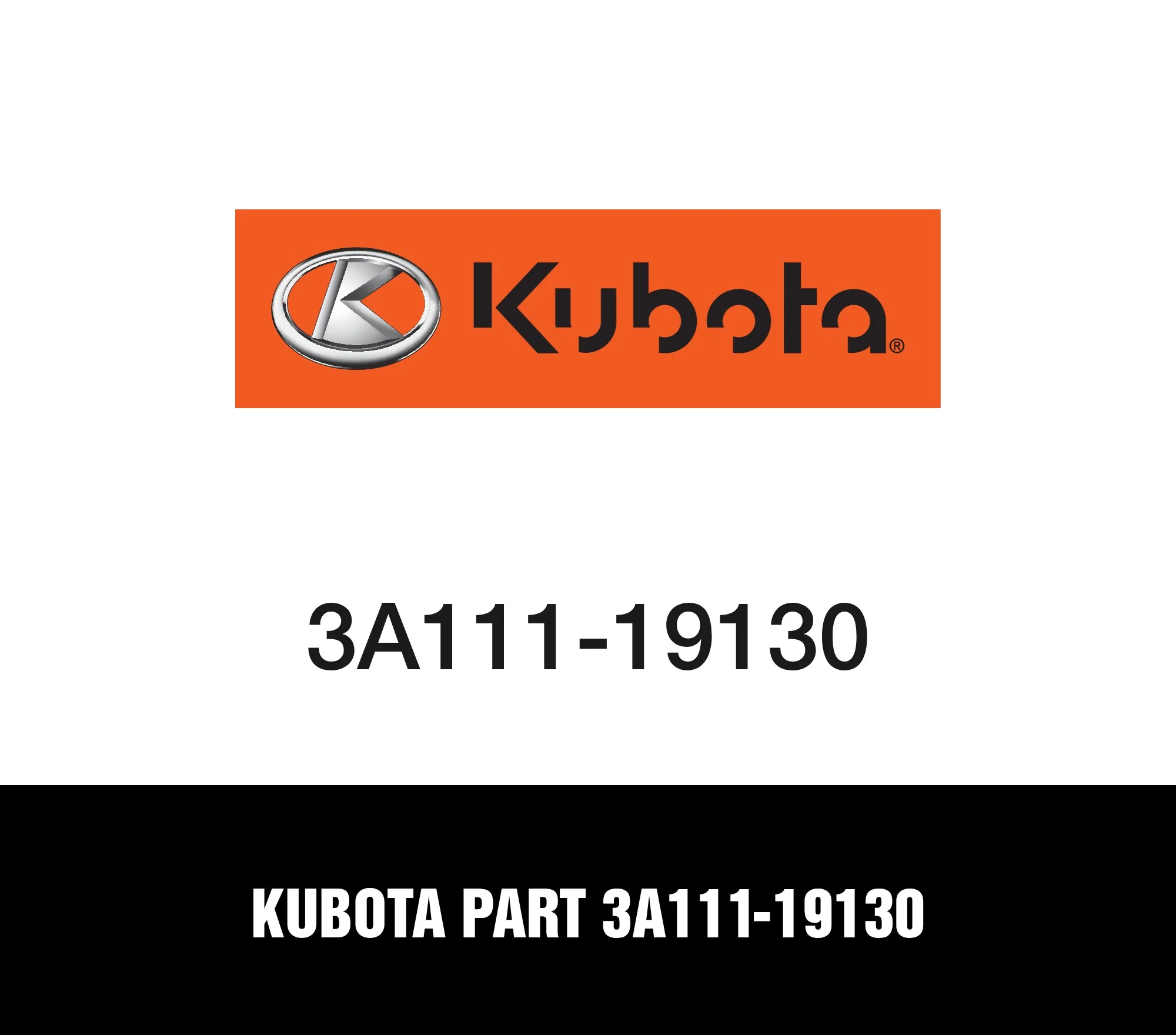 Kubota Part 3A111-19130