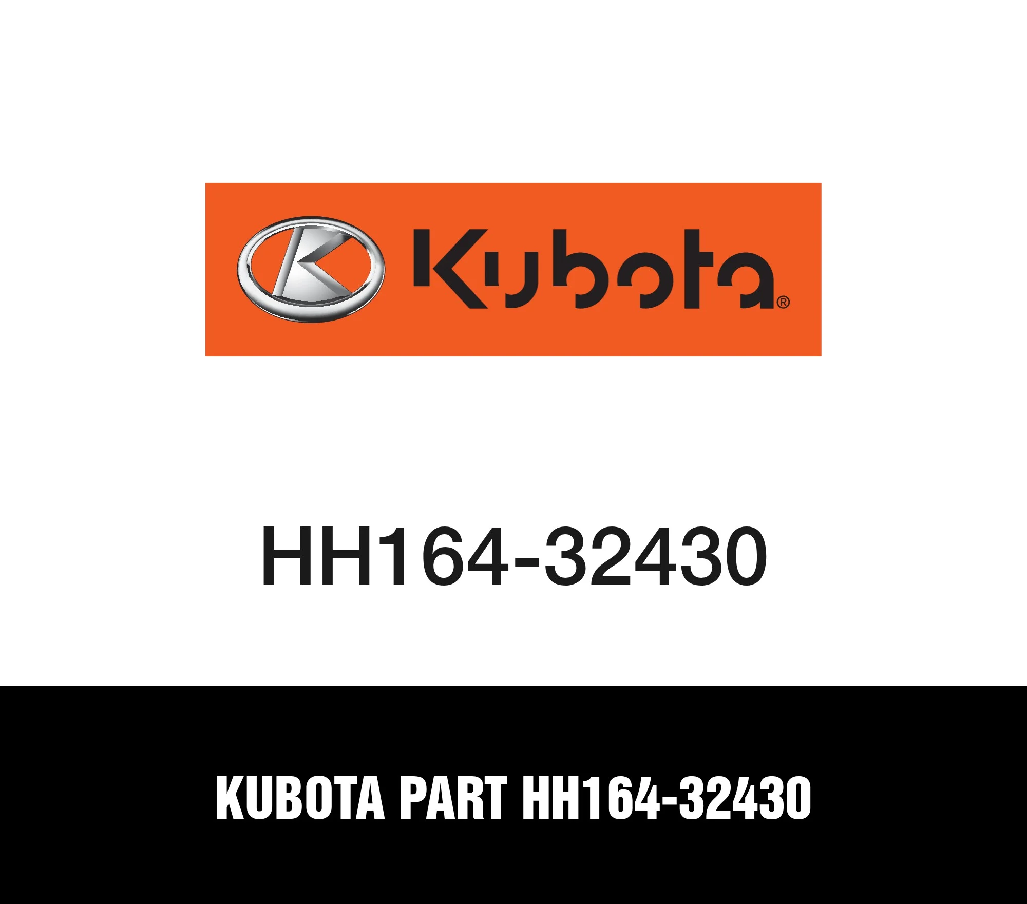Kubota Part HH164-32430
