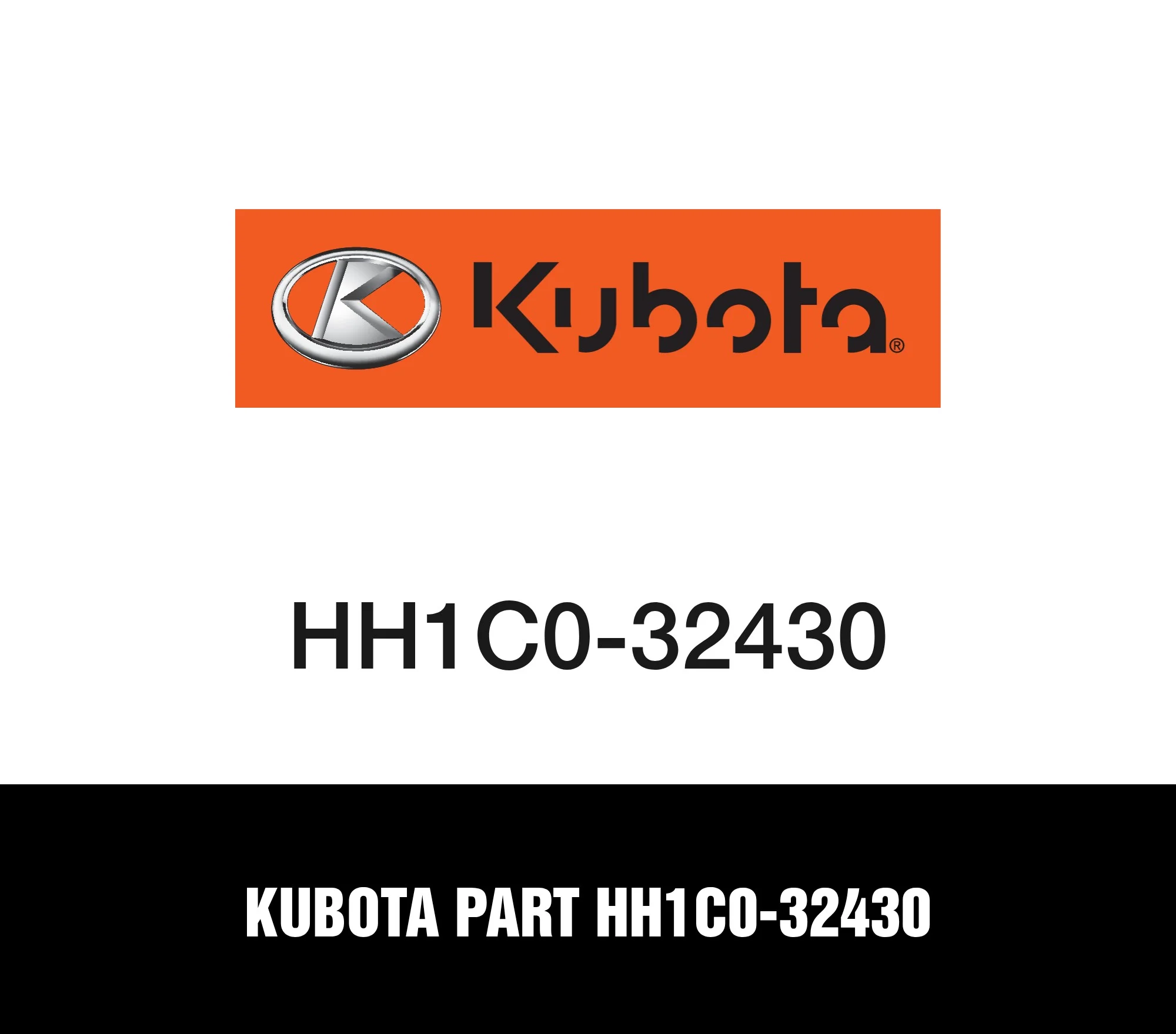 Kubota Part HH1C0-32430