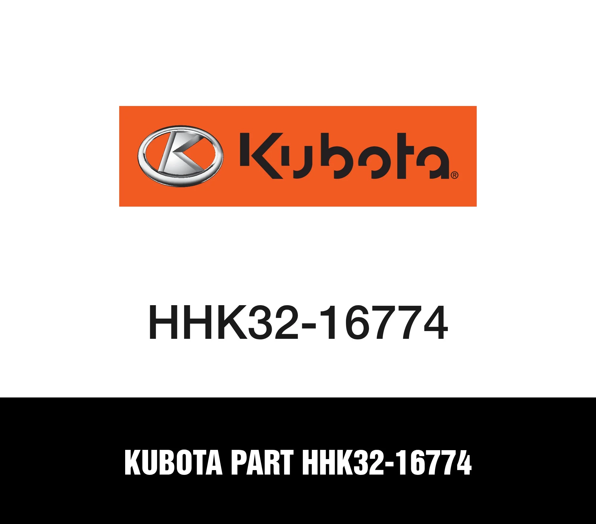 Kubota Part HHK32-16774