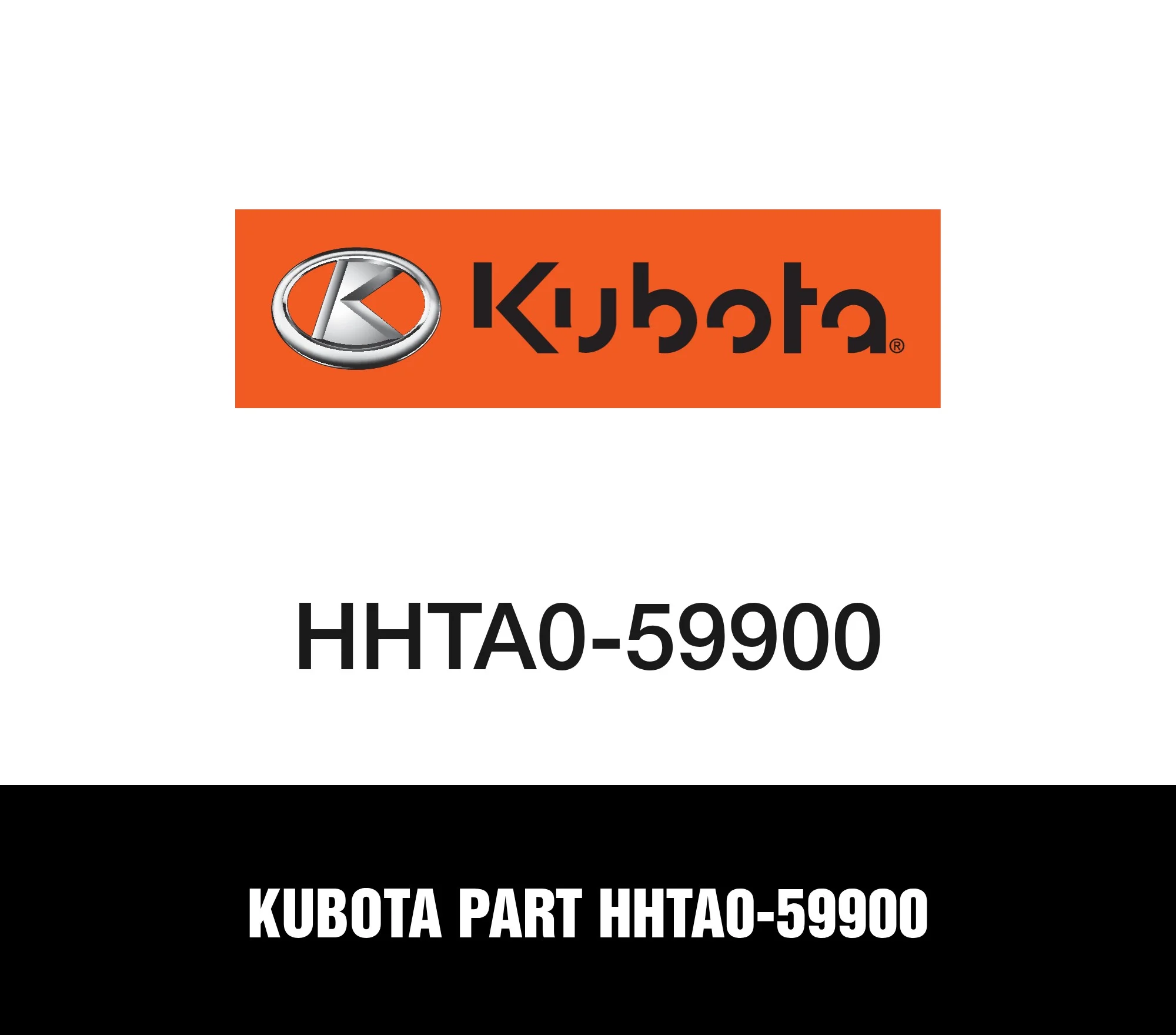 Kubota Part HHTA0-59900