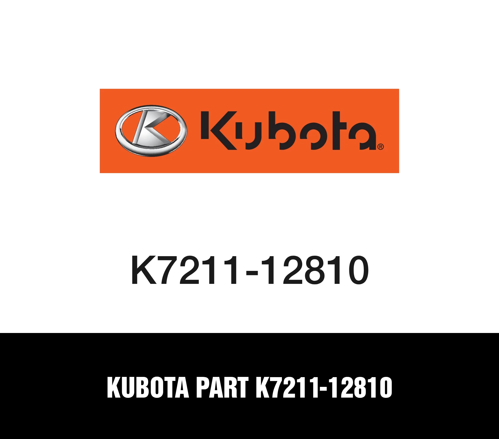 Kubota Part K7211-12810