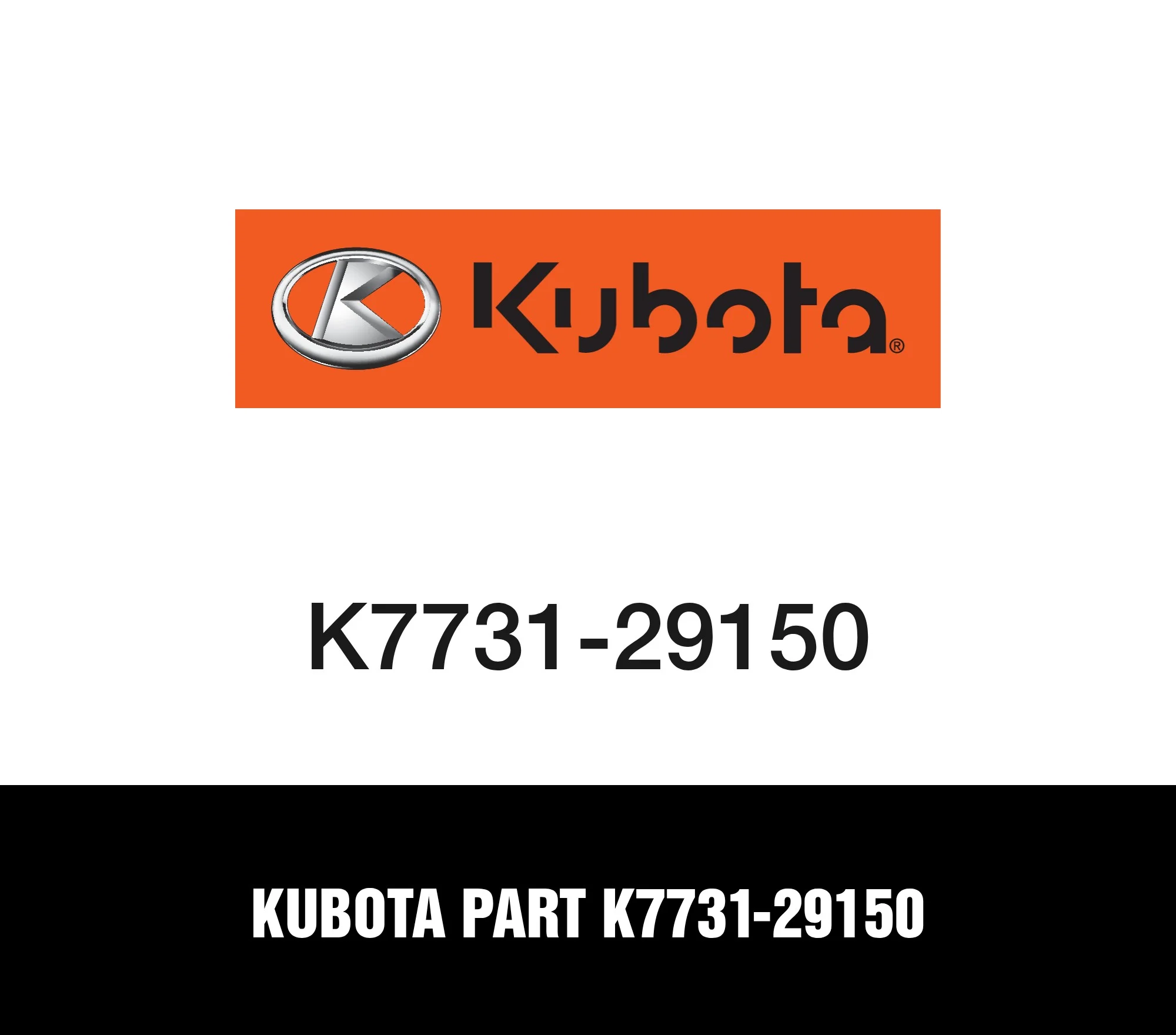 Kubota Part K7731-29150