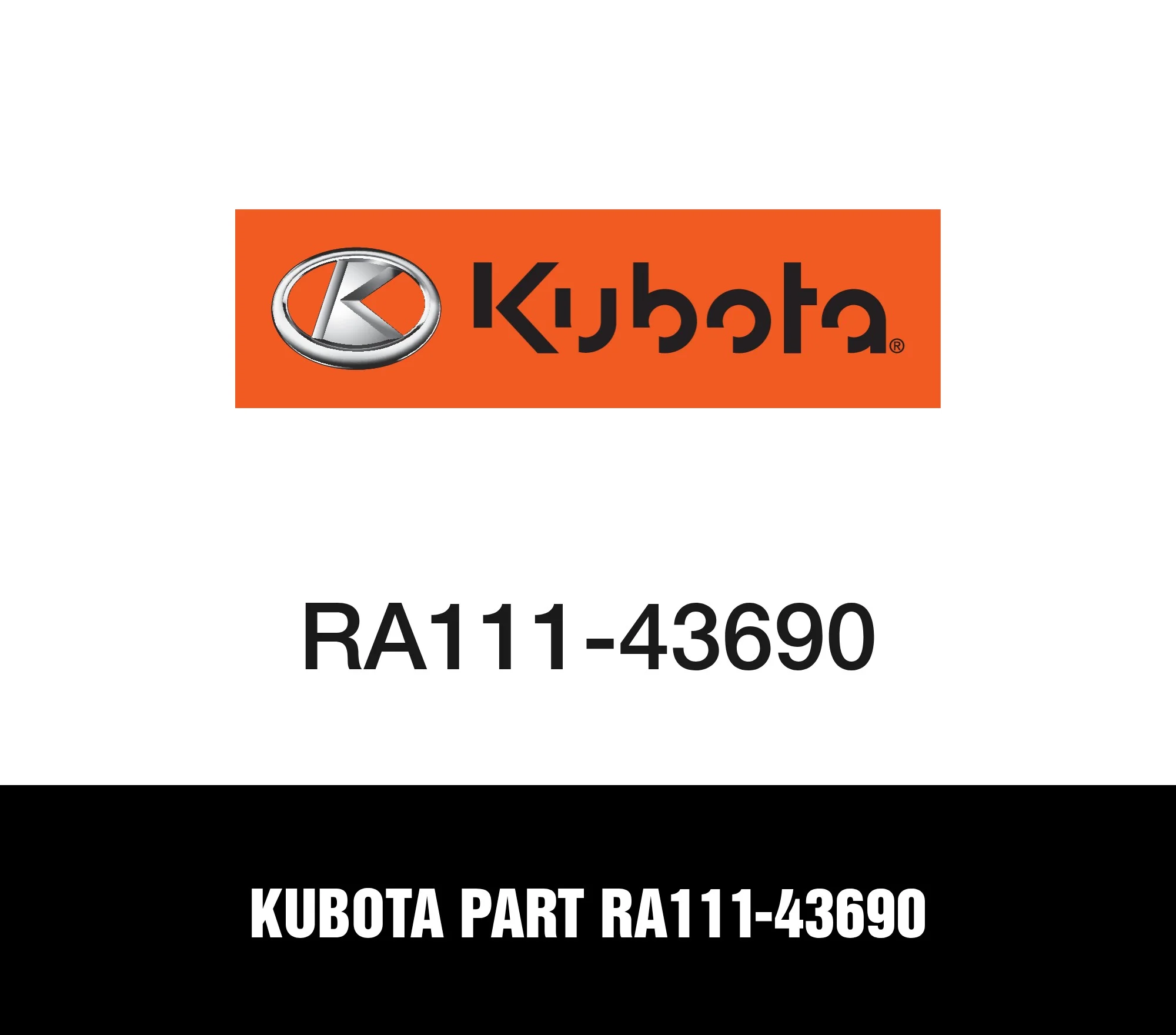 Kubota Part RA111-43690