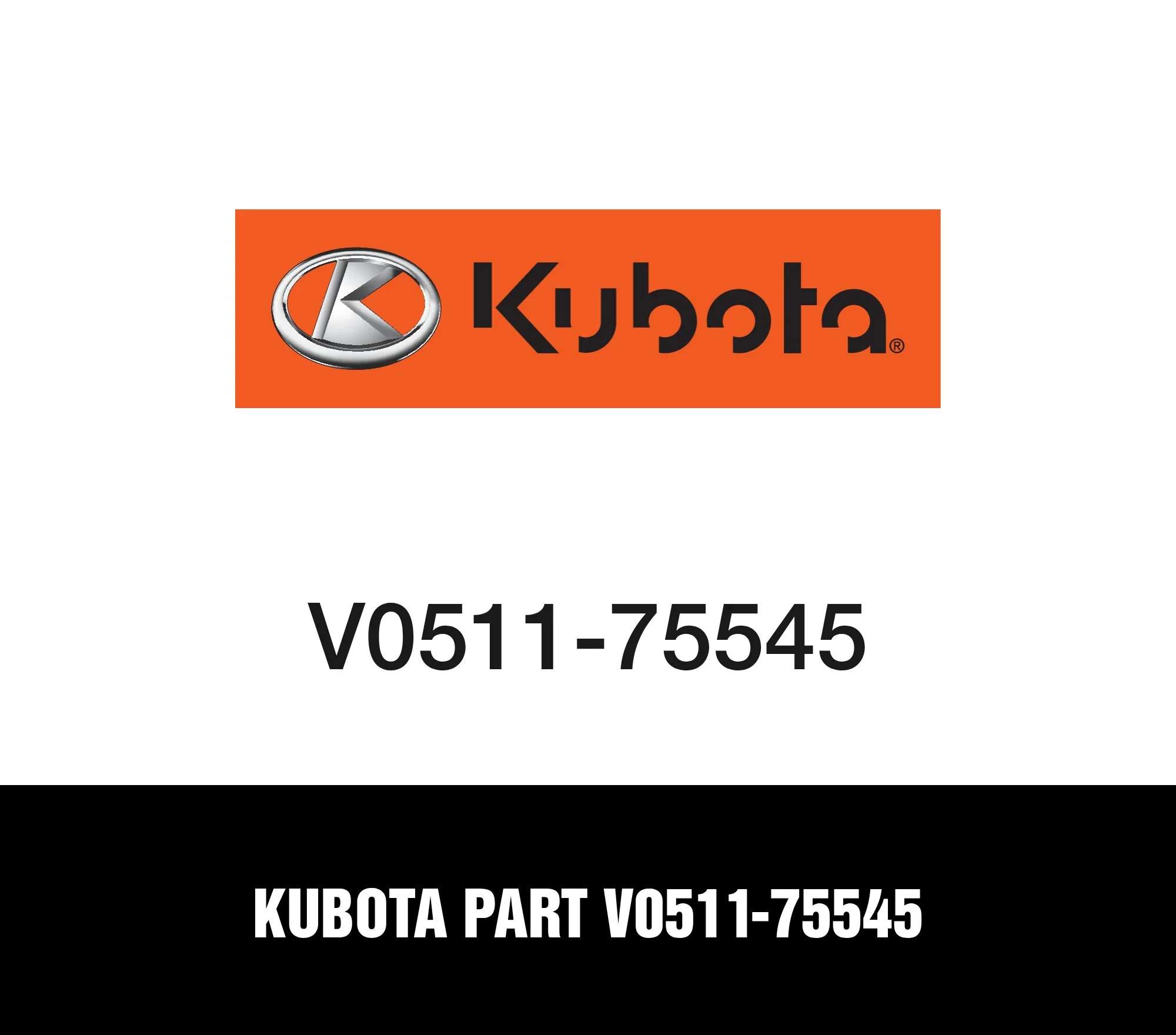 Kubota Part V0511-75545
