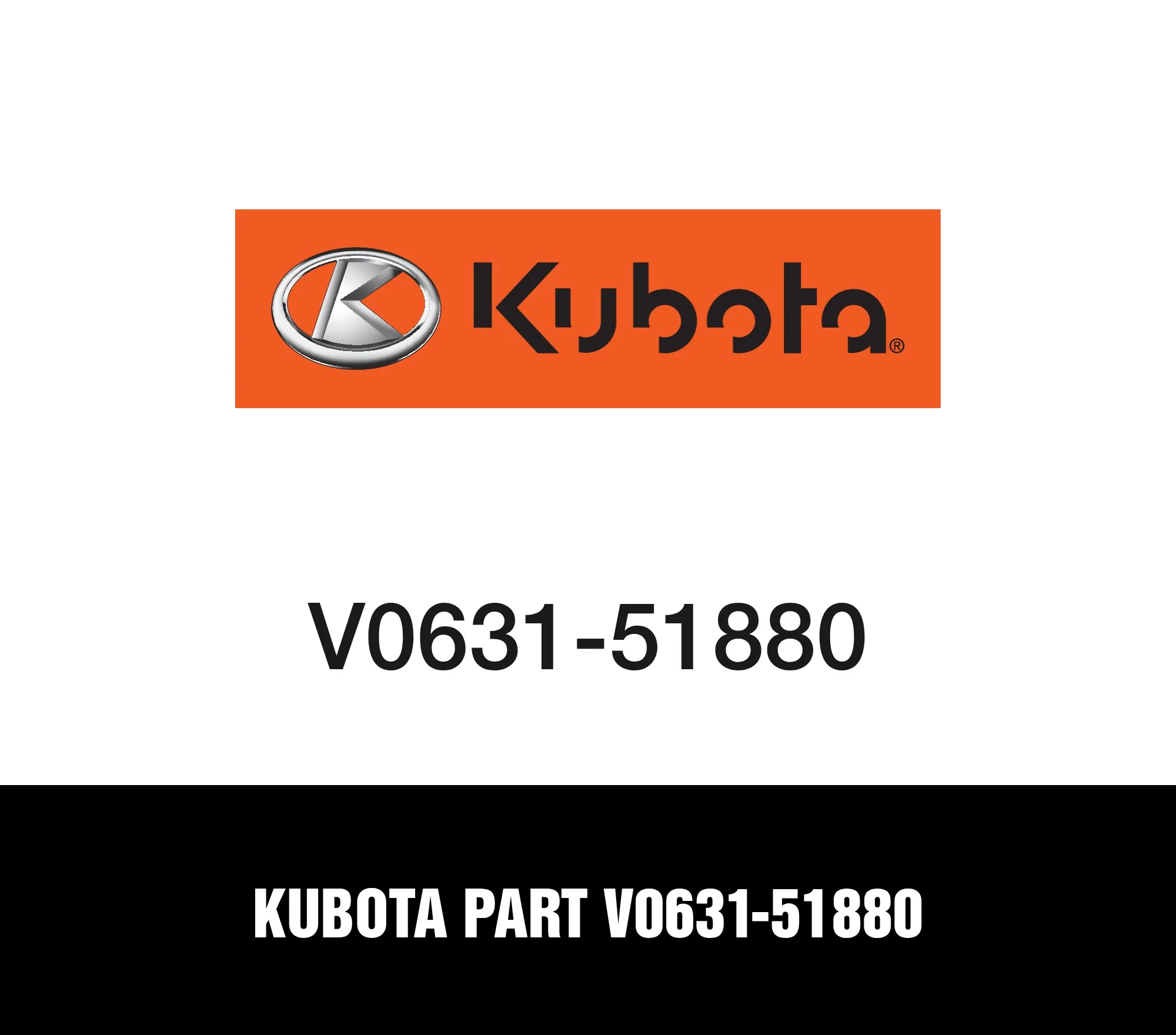 Kubota Part V0631-51880