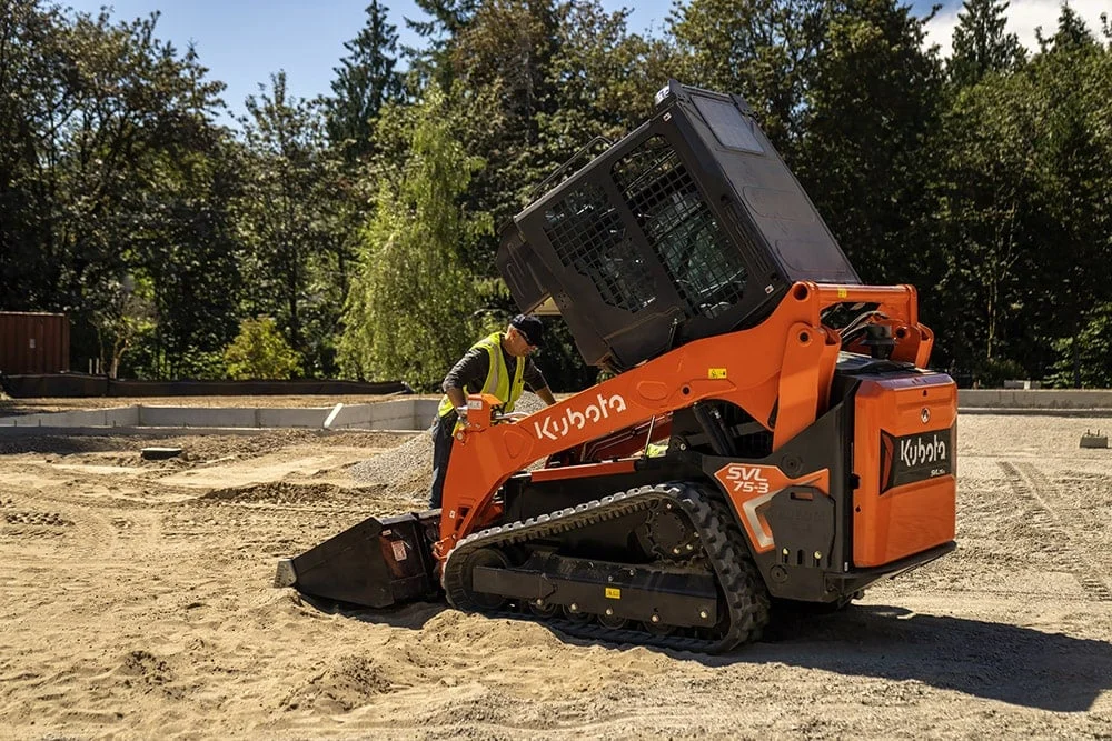 Kubota Svl Series Construction Equipment Easy Maintenance Access feature image