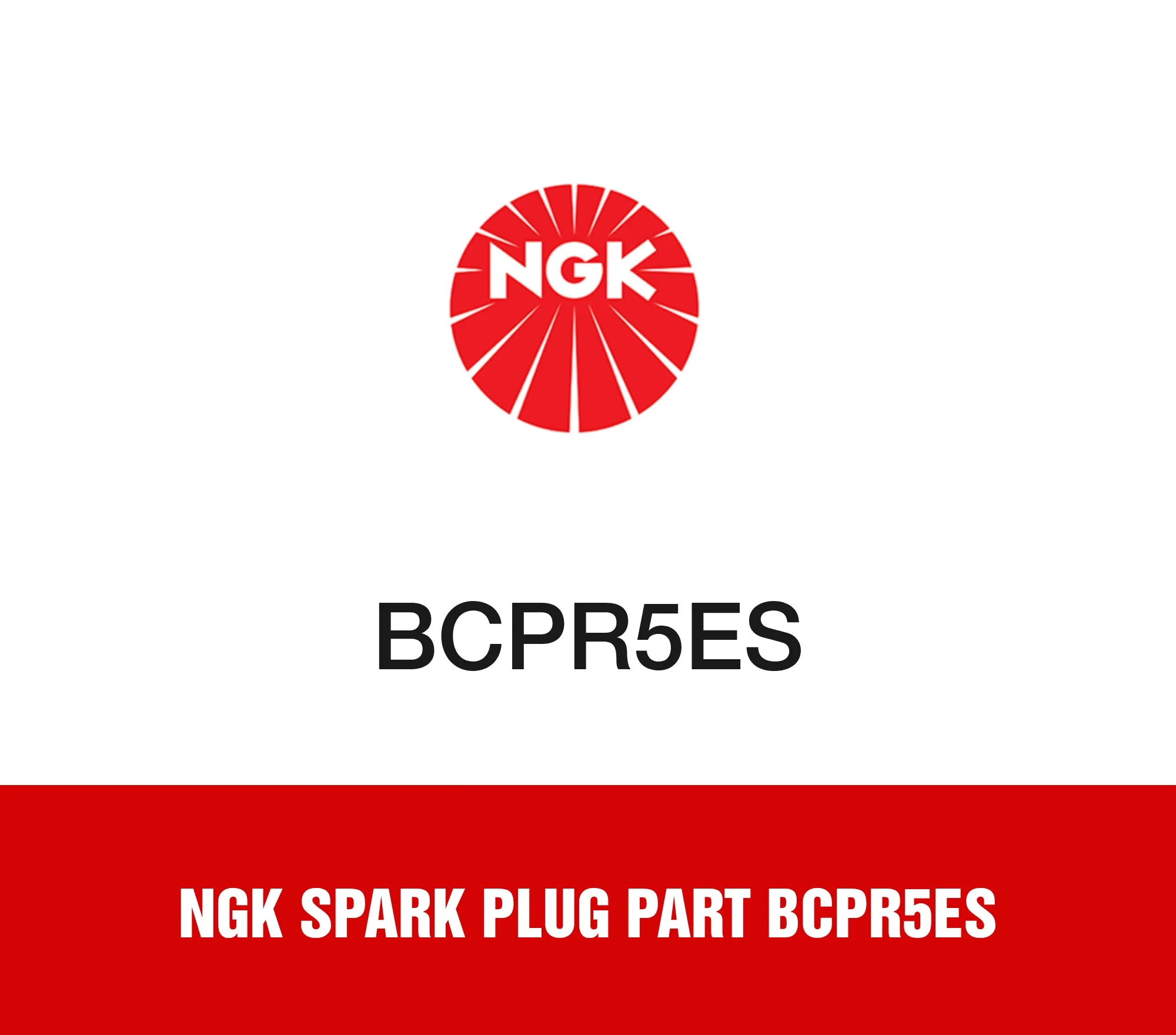 NGK Spark Plug Part BCPR5ES