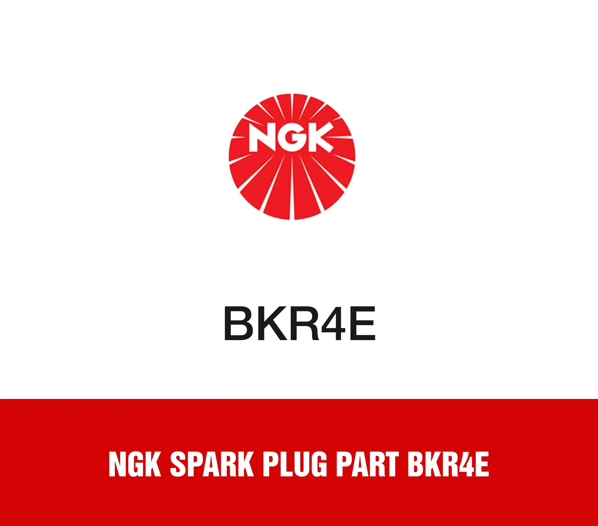 NGK Spark Plug Part BKR4E