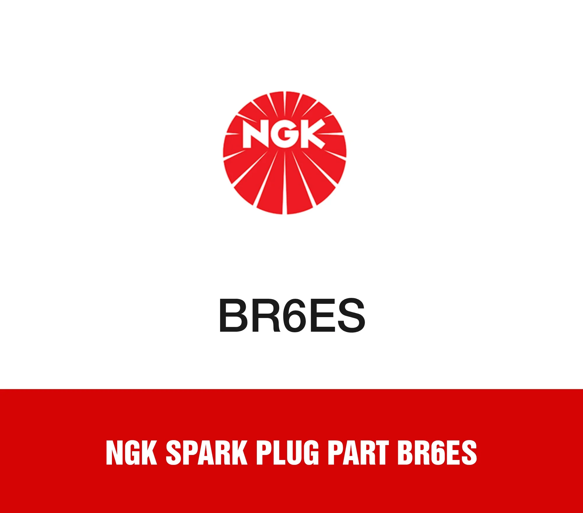 NGK Spark Plug Part BR6ES