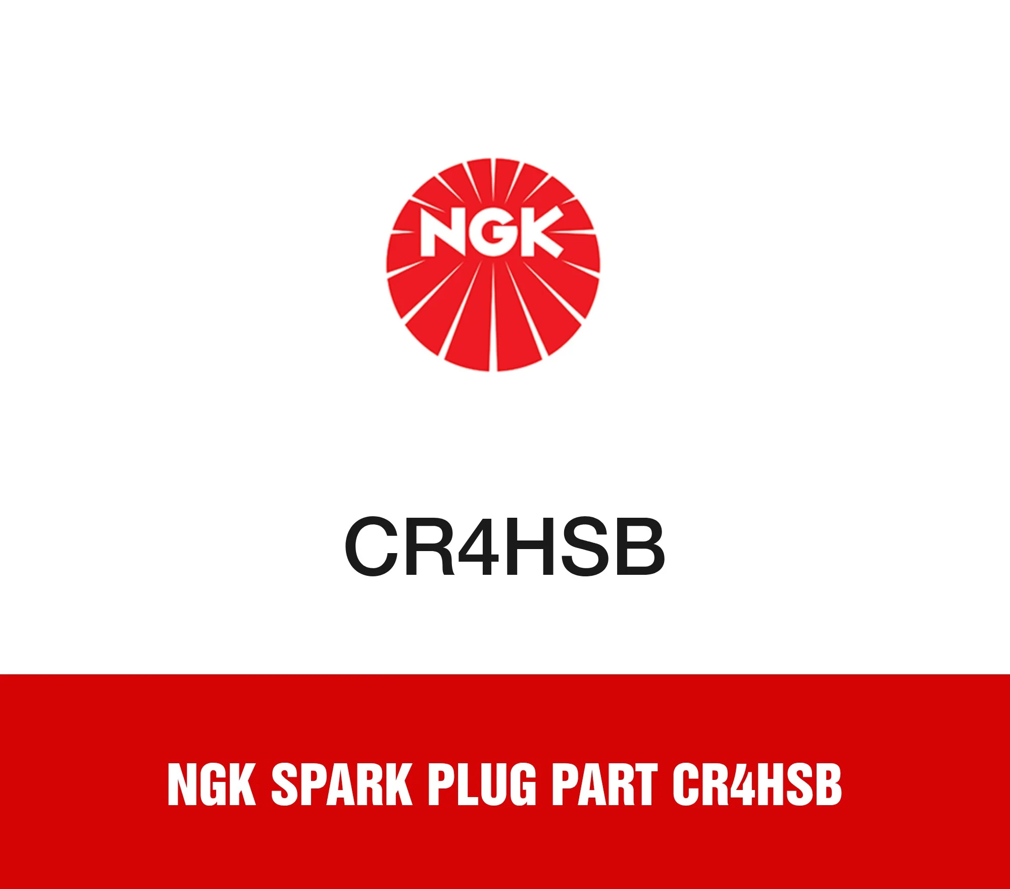 NGK Spark Plug Part CR4HSB