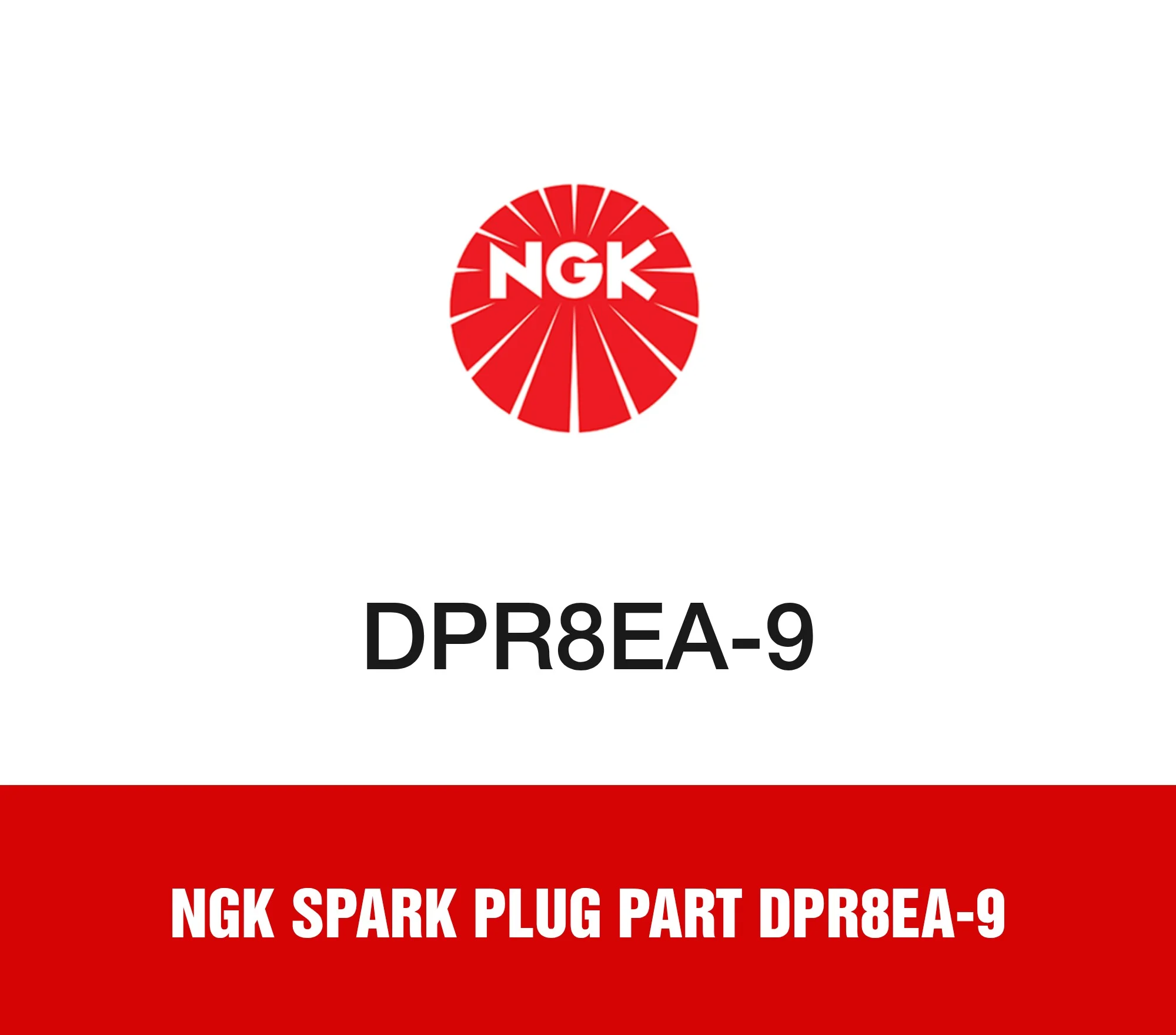 NGK Spark Plug Part DPR8EA-9