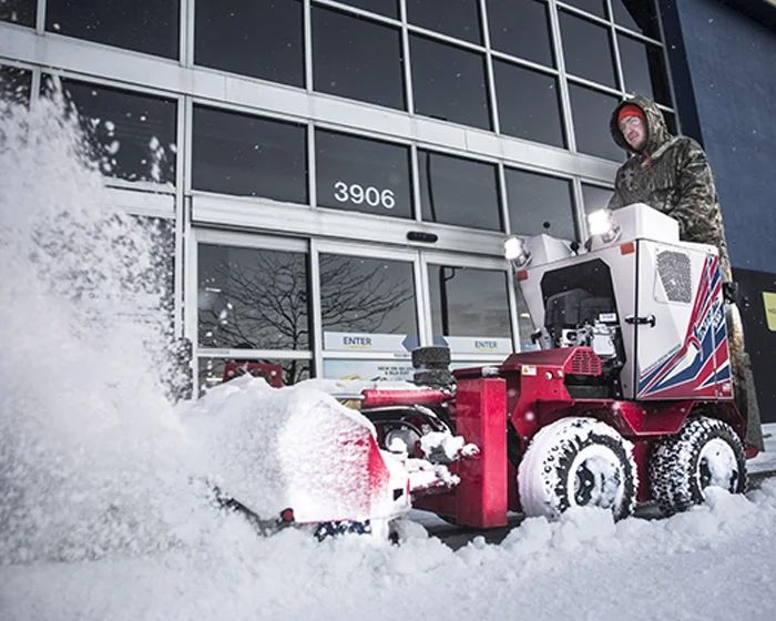 Used Ventrac NJ380 Broom TR2040C Nj380 Sidewalk Snow Broom 39 3