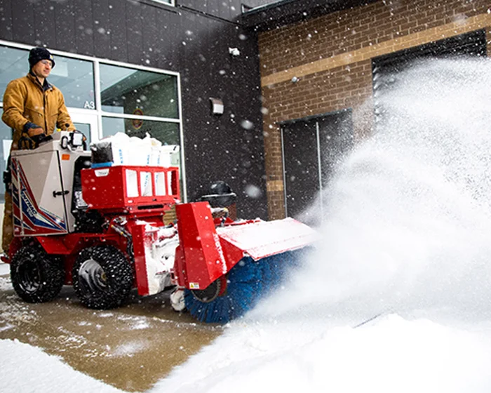 Nj380 Sidewalk Snow Broom 39