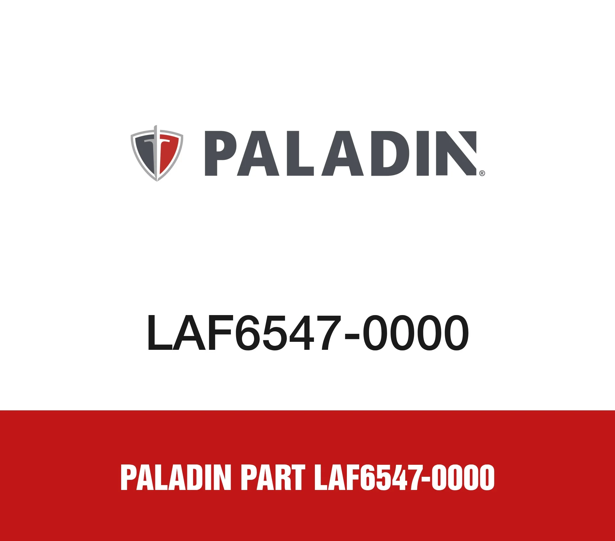Paladin Part LAF6547-0000