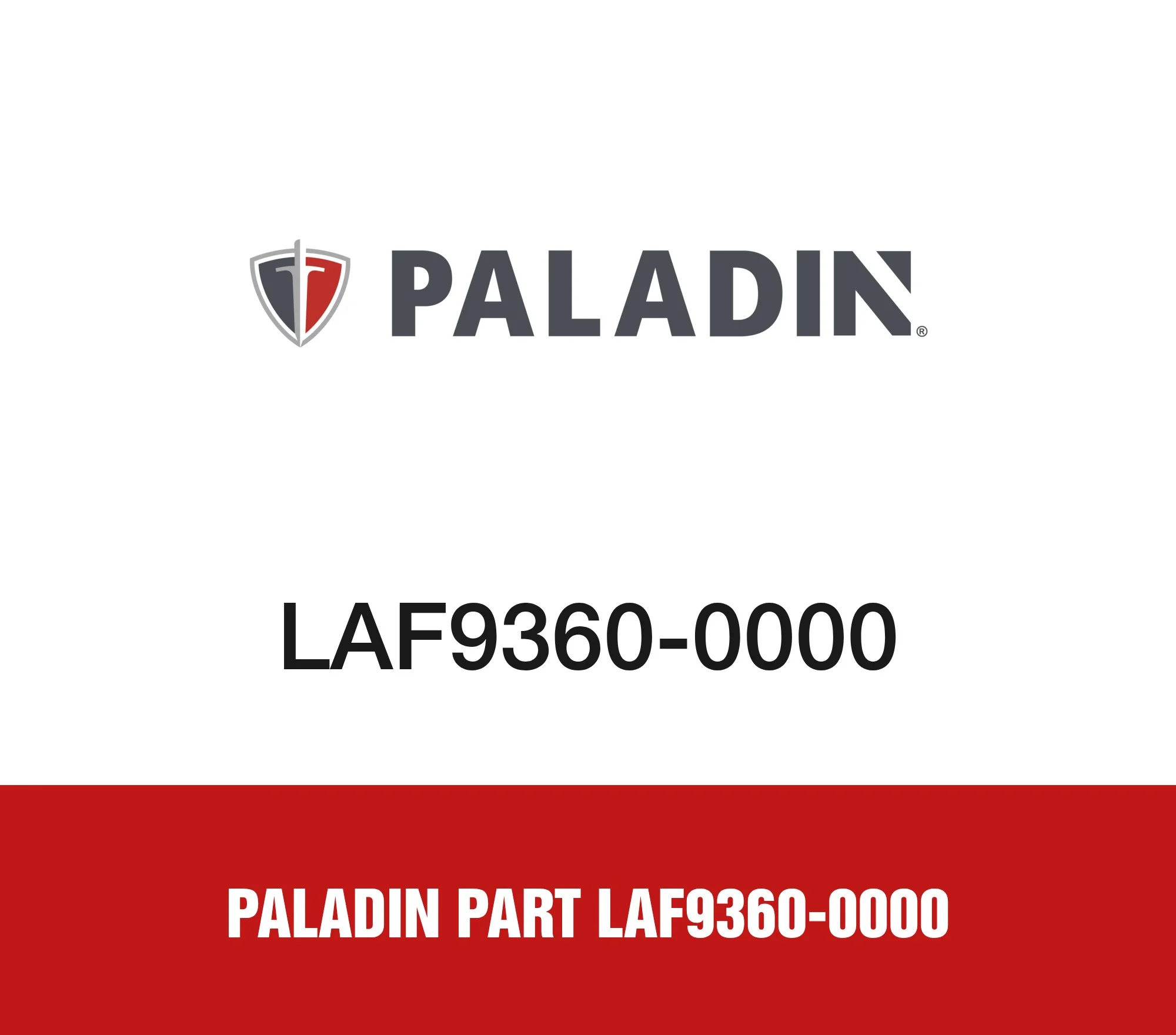 Paladin Part LAF9360-0000