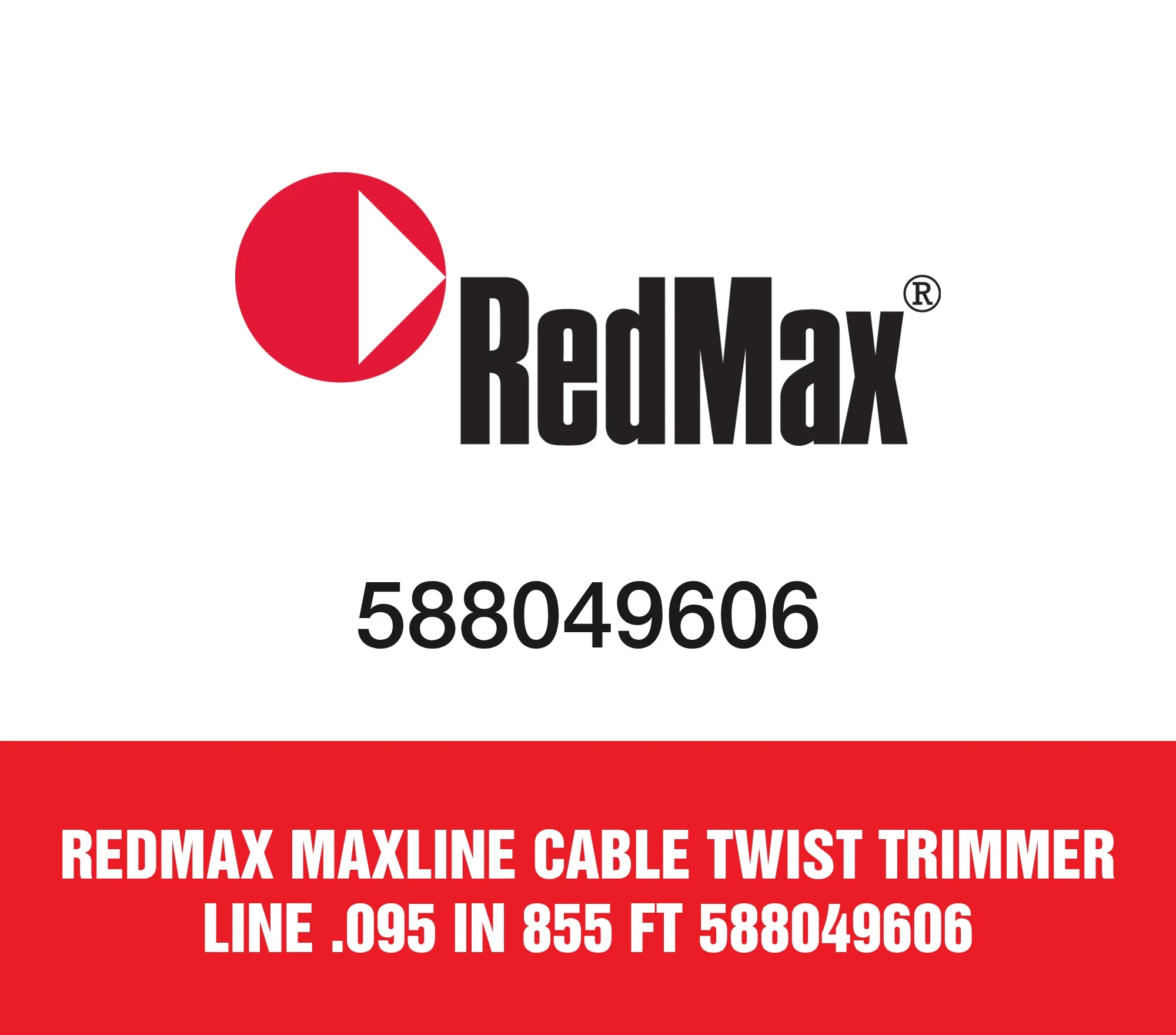 RedMax Maxline Cable Twist Trimmer Line .095 in 855 ft 588049606