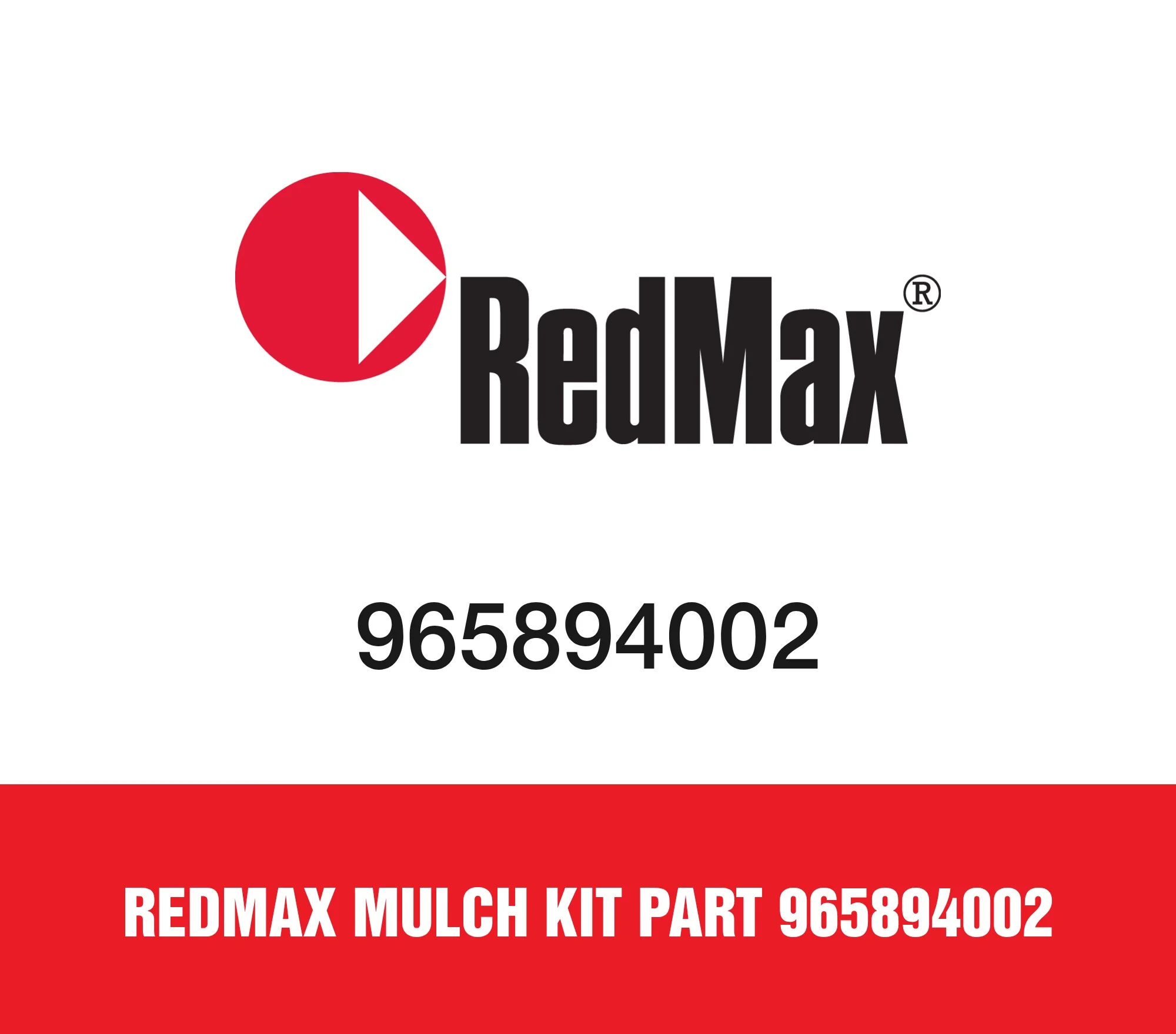RedMax Mulch Kit Part 965894002