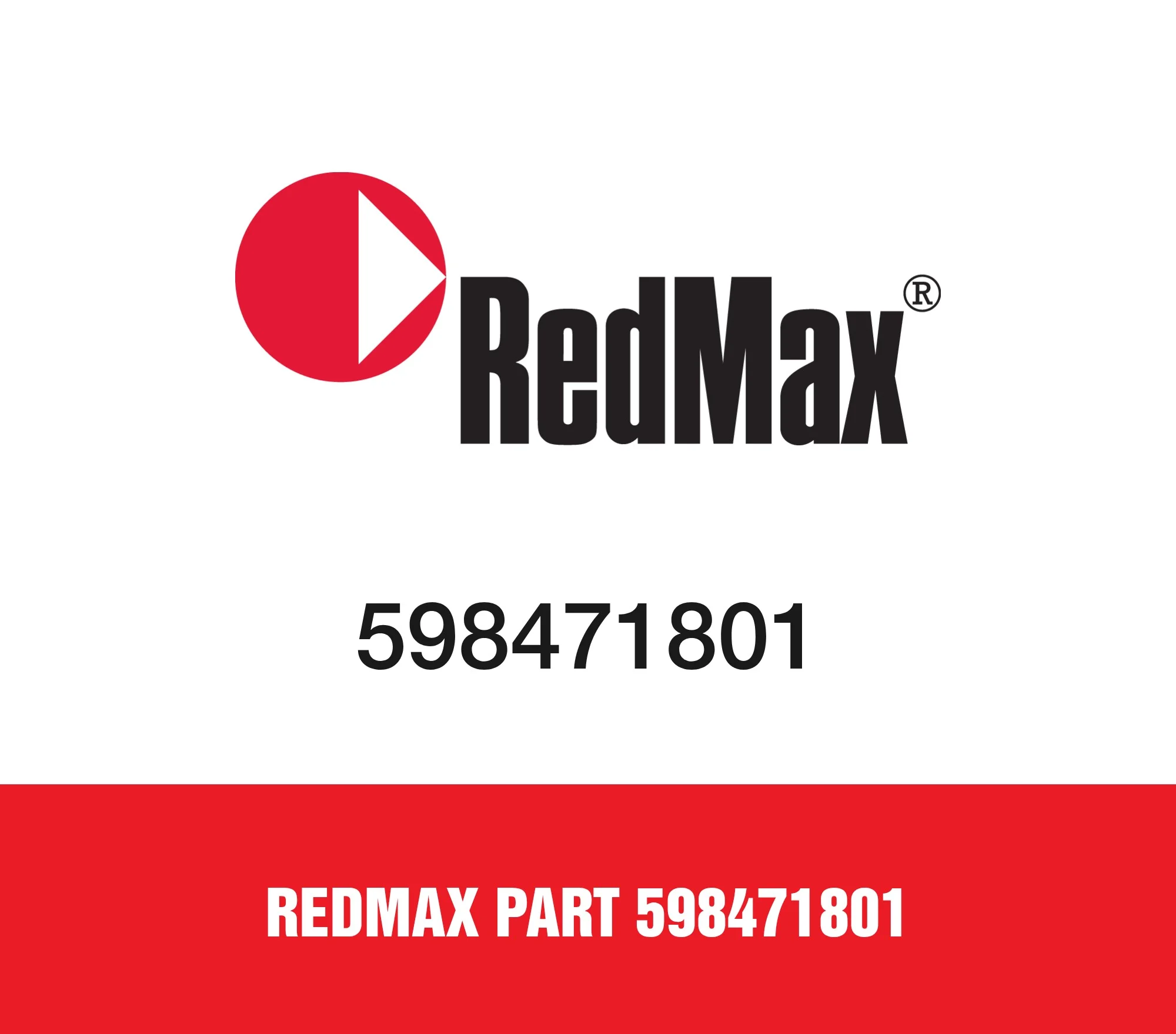 RedMax Part 598471801