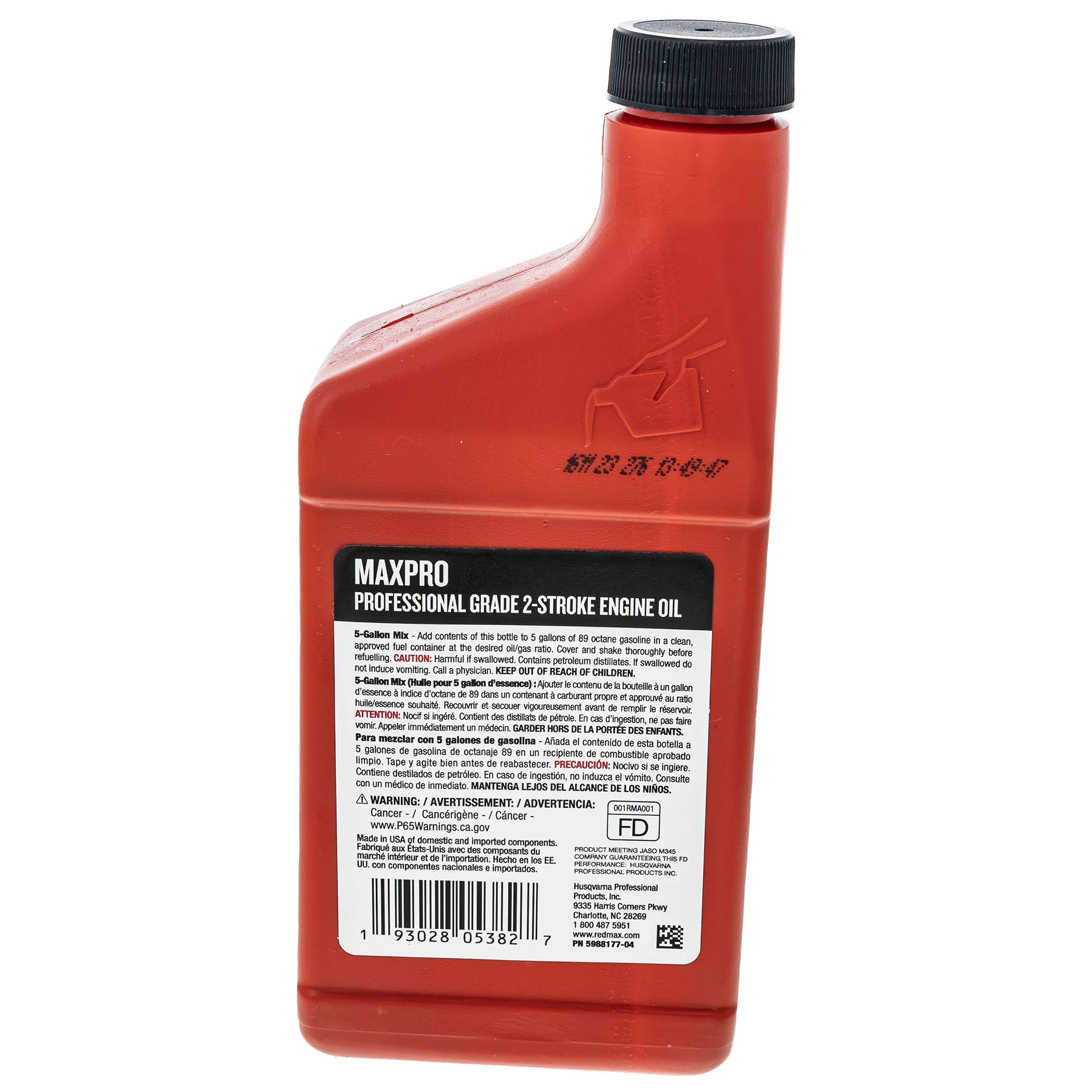 RedMax 2 Stroke Engine Oil Bottle Part OIL2CY13 RedMax Rmoil2Cy13 3 product image